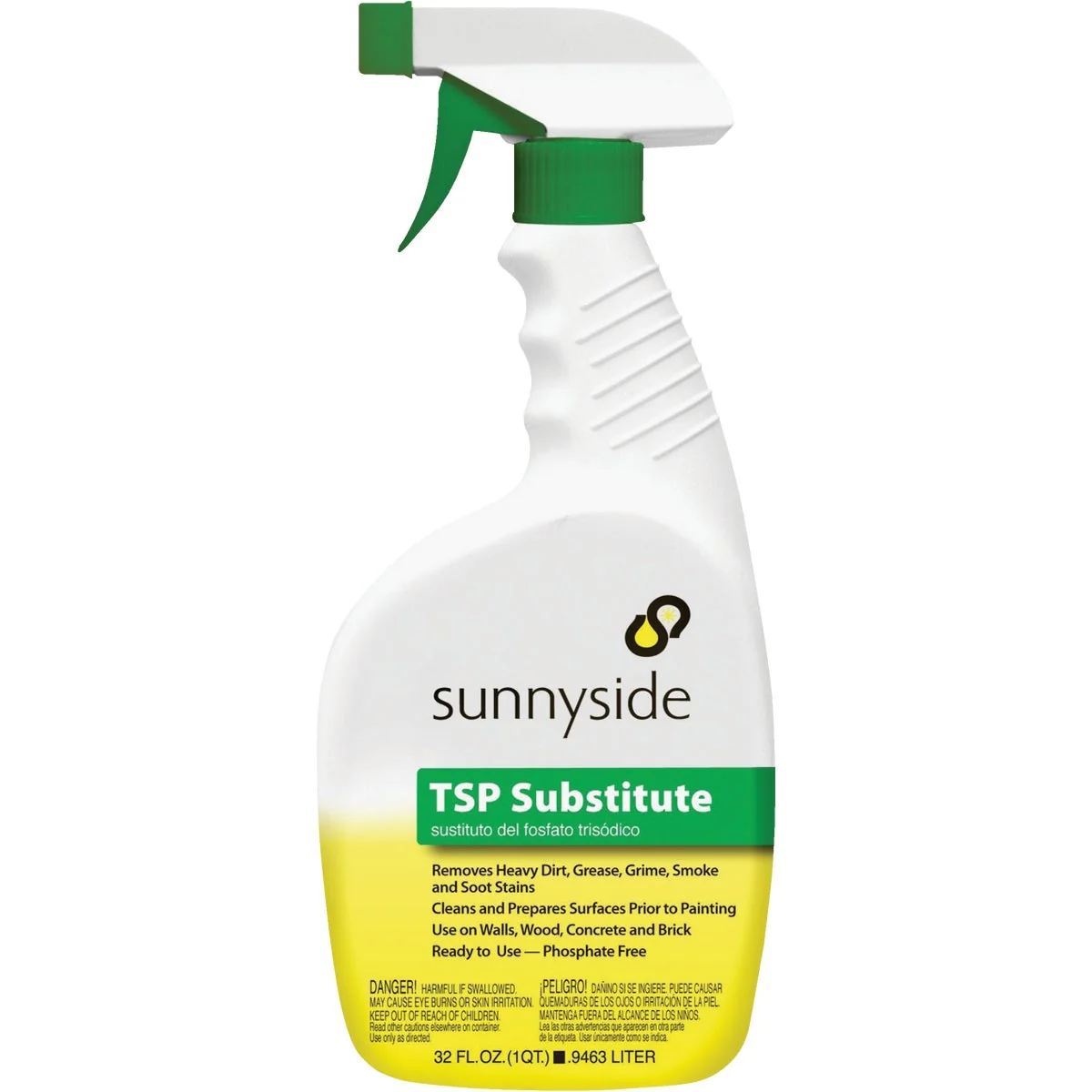Official Sunnyside 1 Qt. Ready To Use Trigger Spray TSP Substitute Cleaner Exclusive