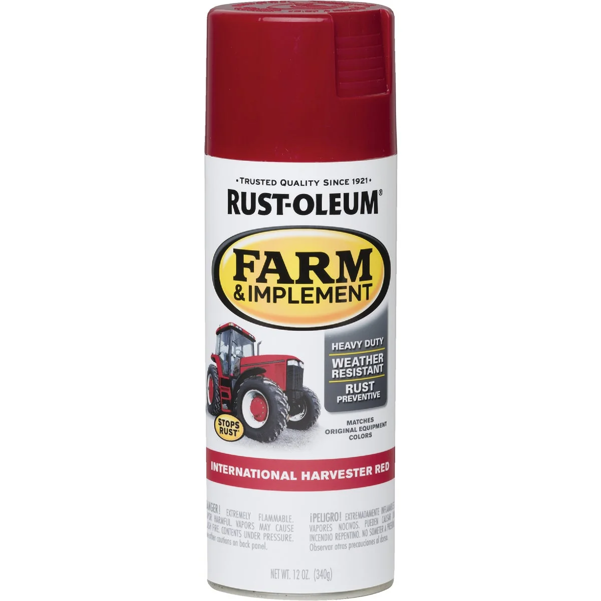 Luxury Rust-Oleum 12 Oz. International Harvester Red Farm Implement Spray Paint Flexible