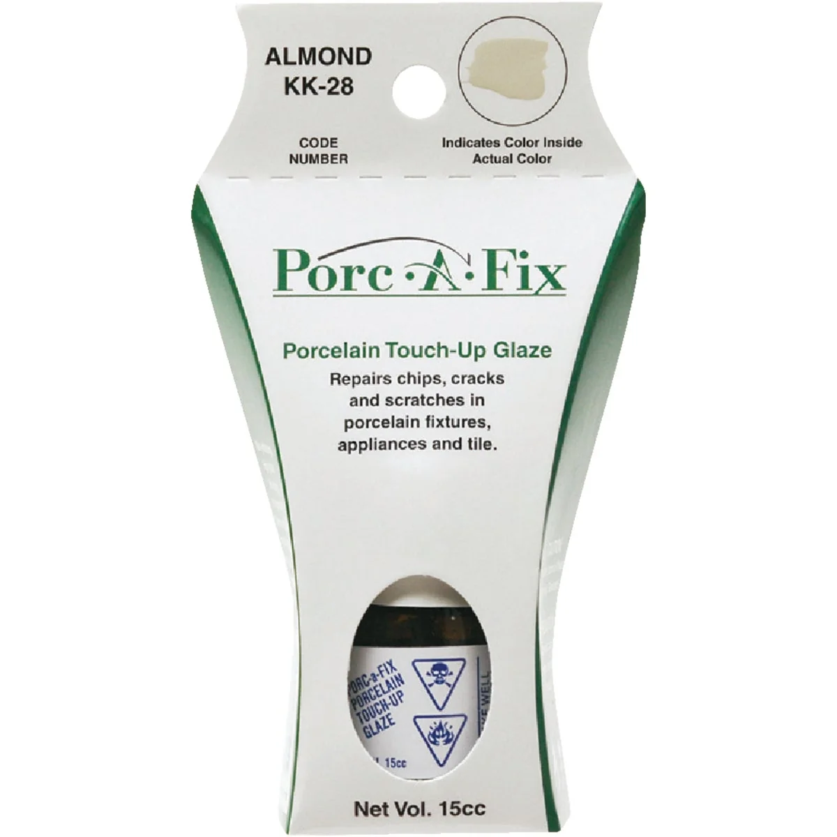 Exceptional Fixture-Fix Porc-A-Fix Kohler Almond Porcelain Touch-up Paint 15cc First-Class