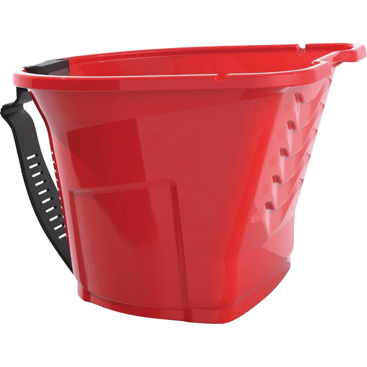 Innovative Handy Pro Pail 1 Qt. Red Paint Brush Mini Roller Painter's Bucket With Adjustable Strap And Magnetic Brush Holder Premium Material