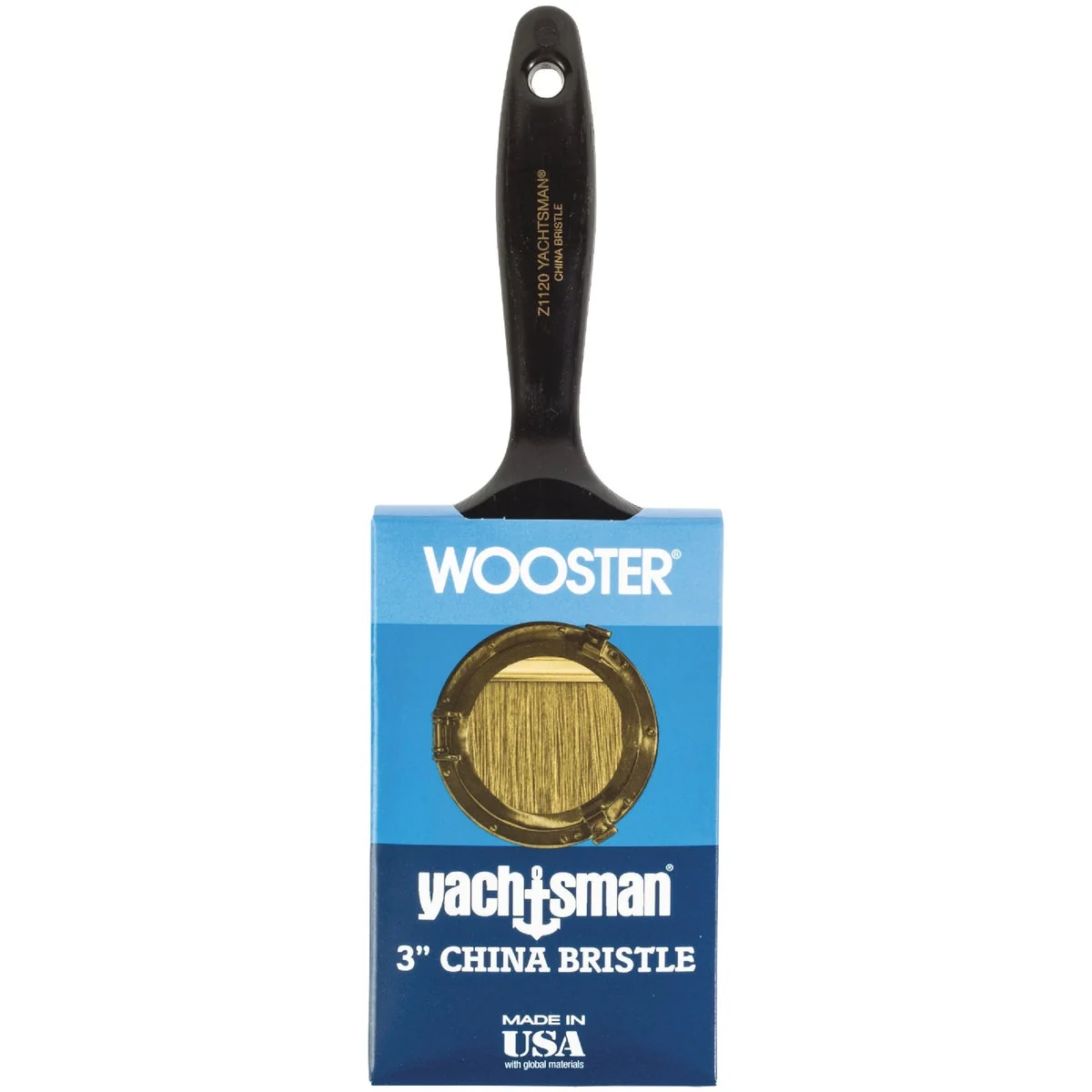 Genuine Wooster Yachtsman Varnish 3 In. Flat Paint Brush Fine Crafted