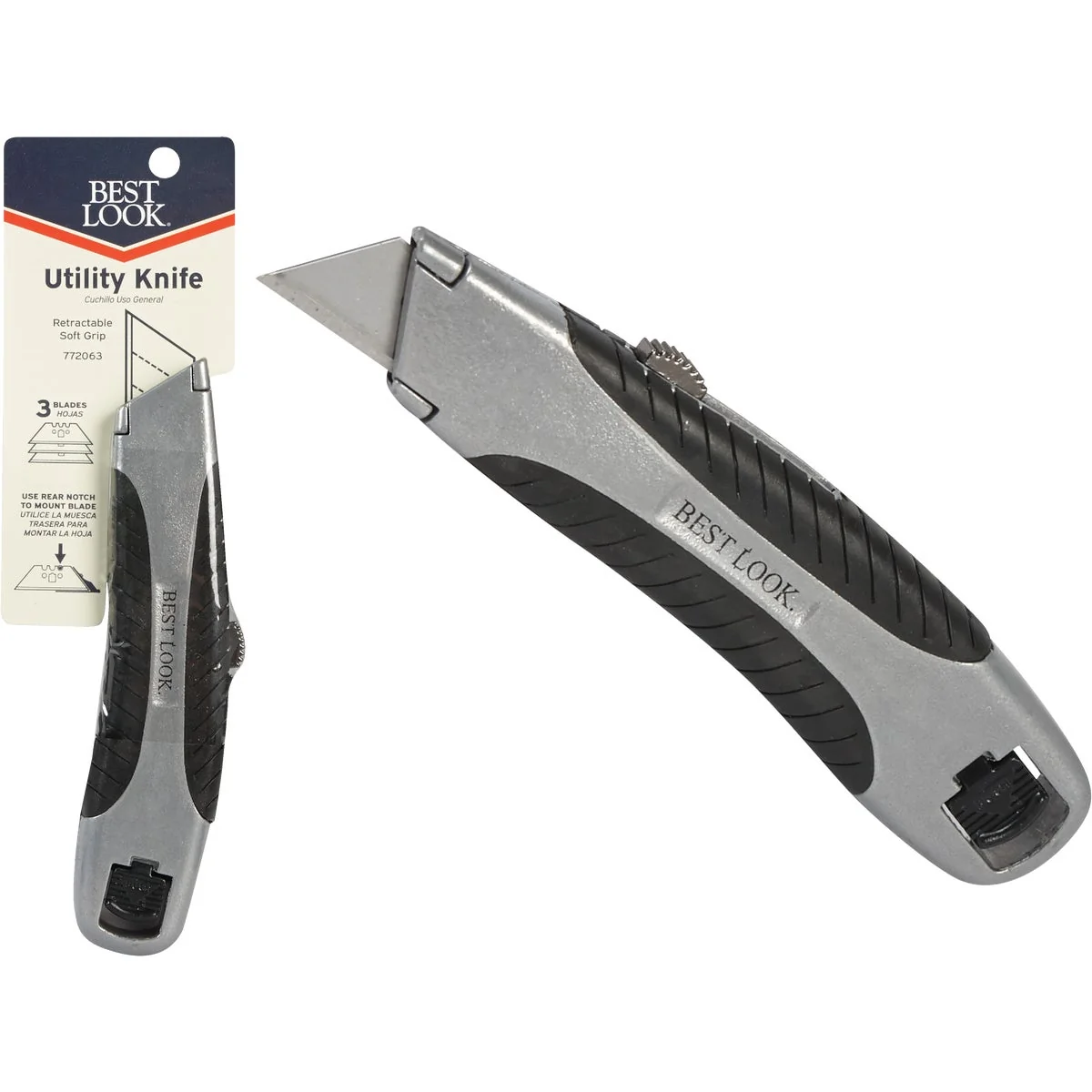 High-Performance Look 6.4 In. Retractable Utility Knife Scraper Original