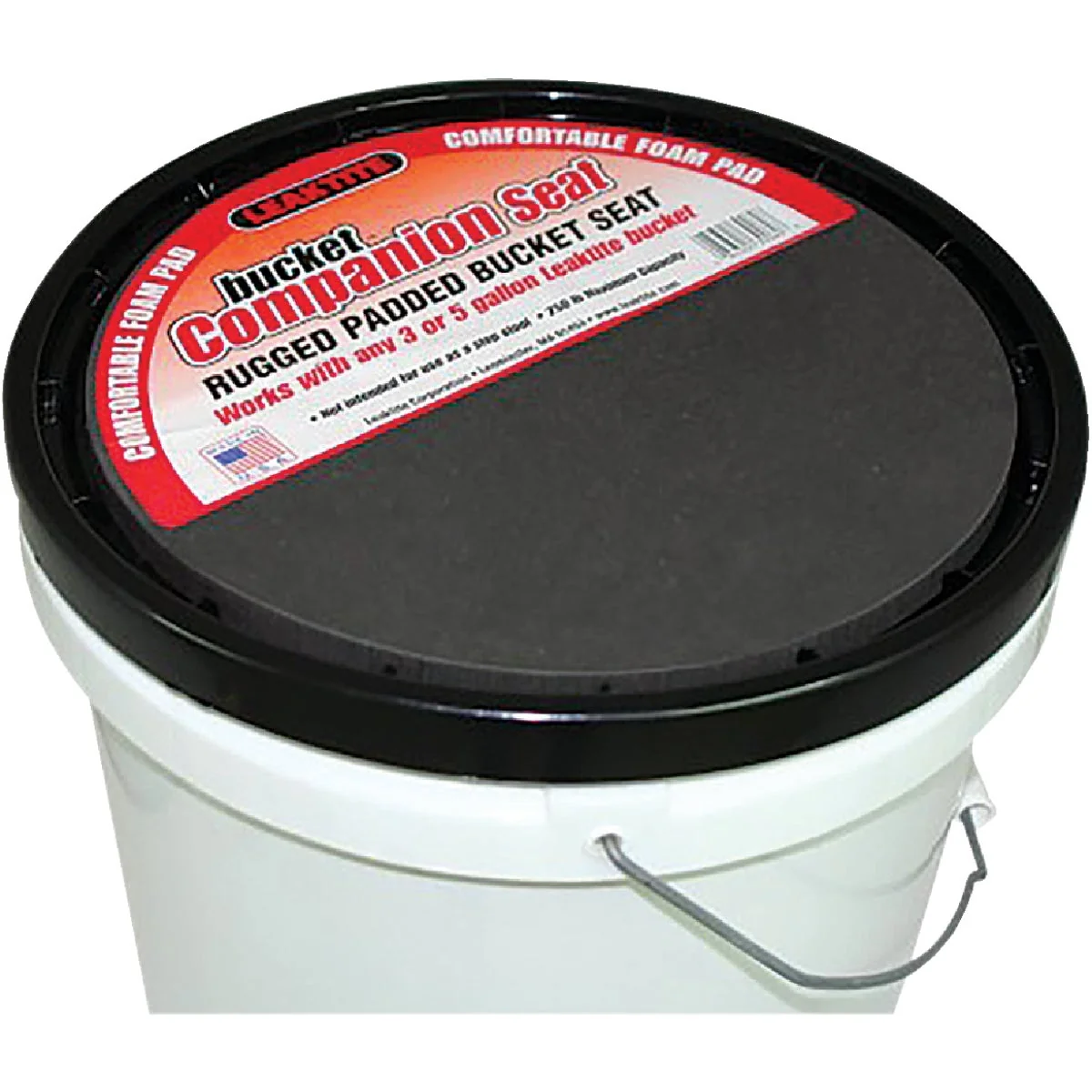 Environmentally Friendly Leaktite 5 Gallon Companion Seat Bucket Lid Top-Quality