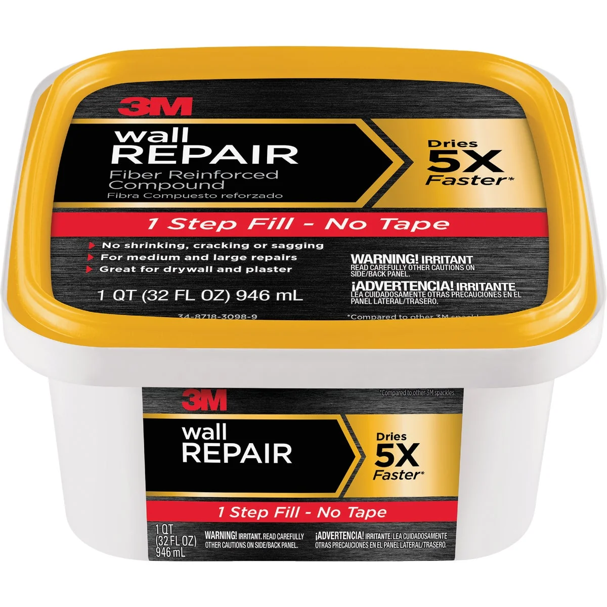Pure 3M 32 Oz. High Strength Large Hole Repair Fast
