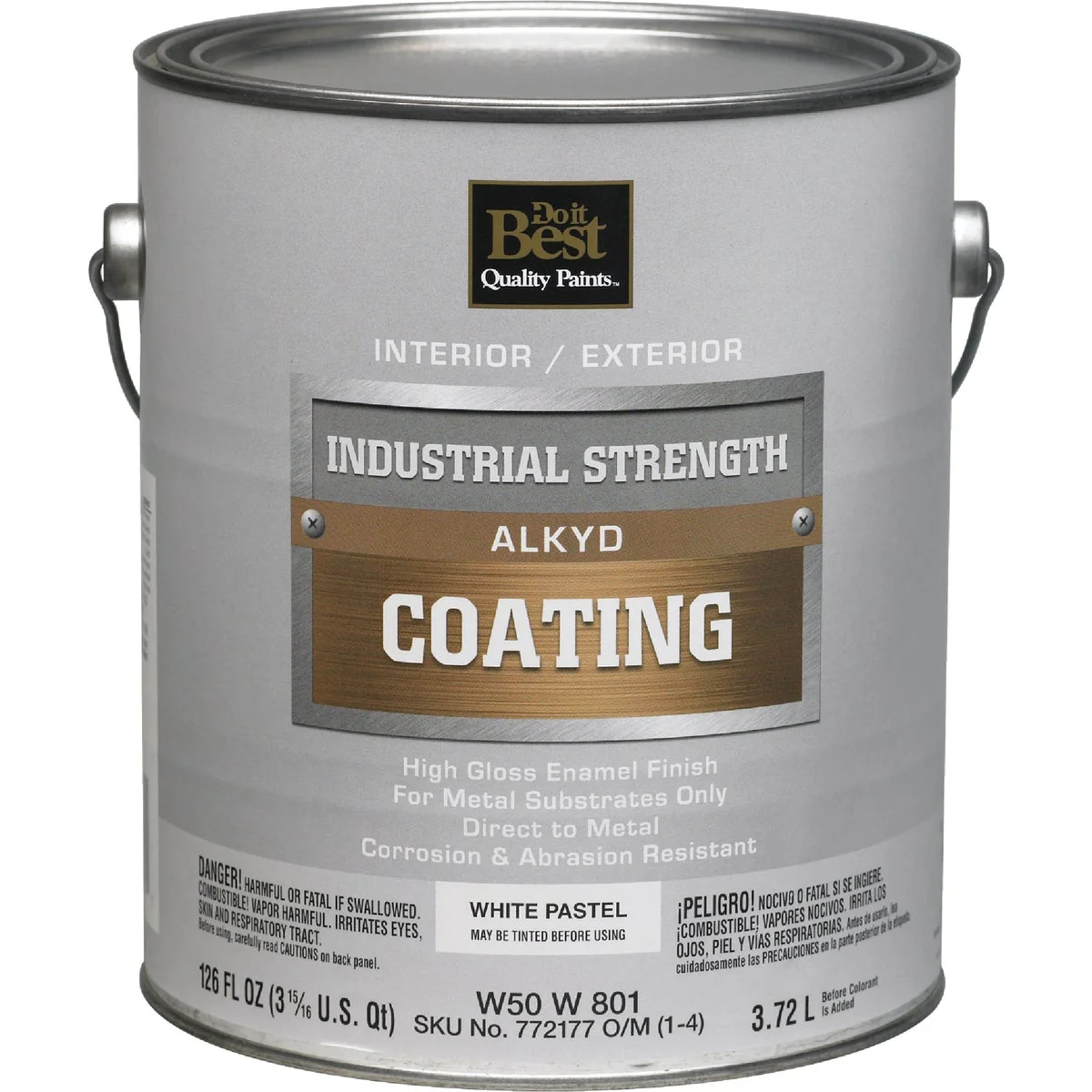 Professional Do it Pastel Base Alkyd Industrial Coating White 1 Gal. Smooth