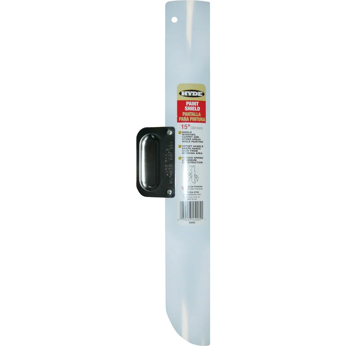 Trendy Hyde 15 In. Aluminum Paint Shield Elegant
