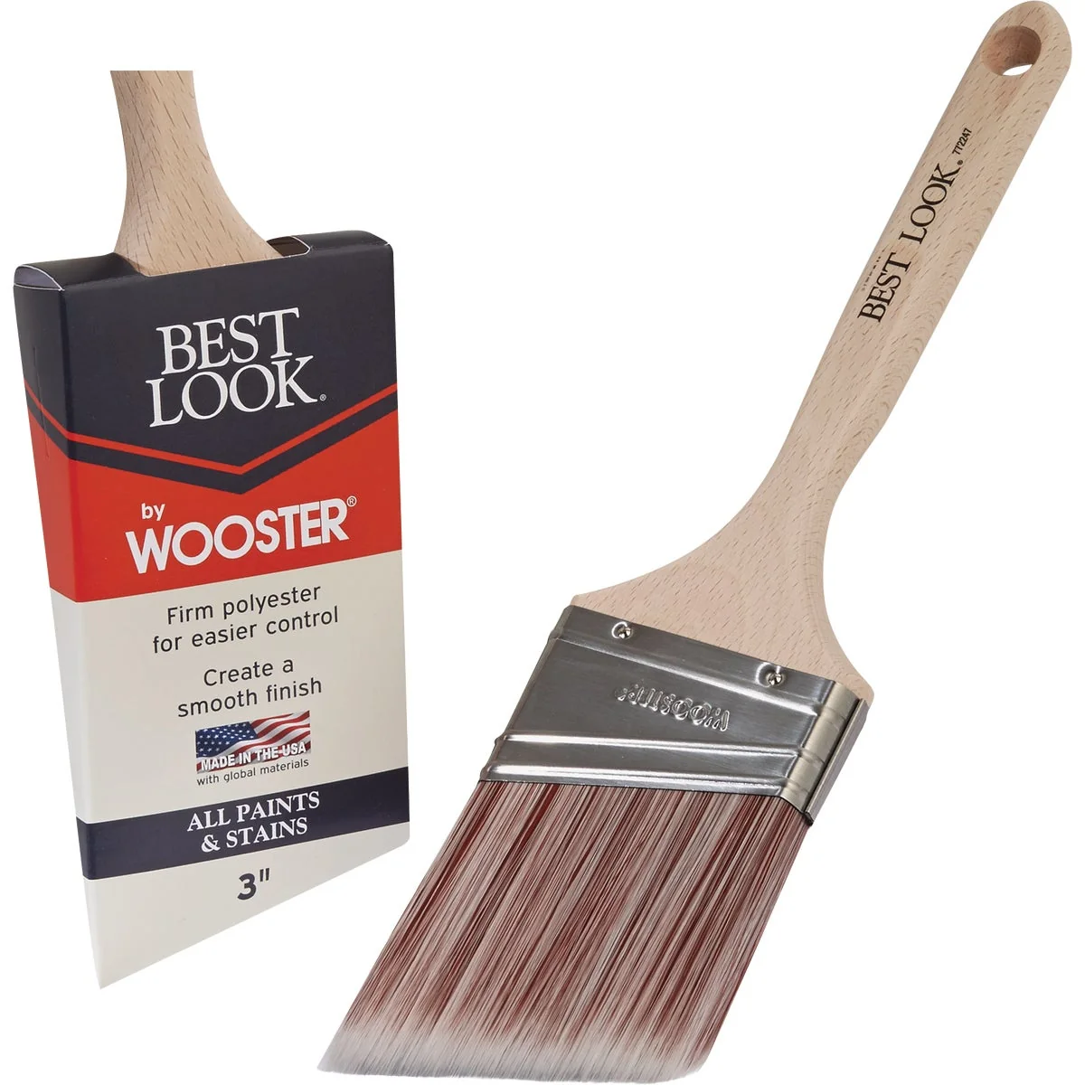 Official Look By Wooster 3 In. Angle Sash Paint Brush Trusted