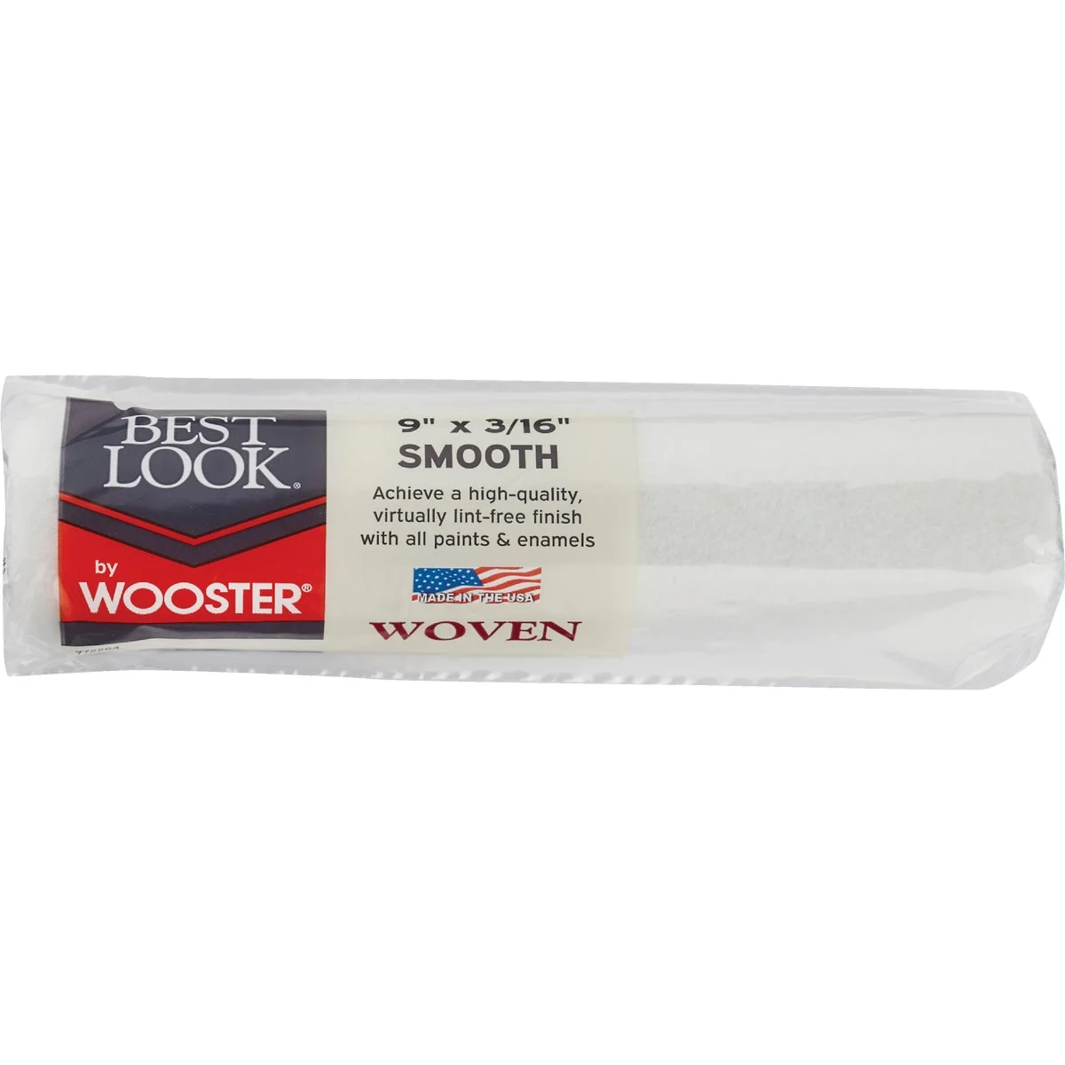 Efficient Look By Wooster 9 In. x 3 16 In. Woven Fabric Roller Cover Fine Crafted