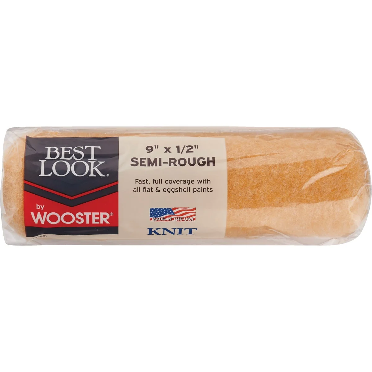 Professional Look By Wooster 9 In. x 1 2 In. Knit Fabric Roller Cover Superior