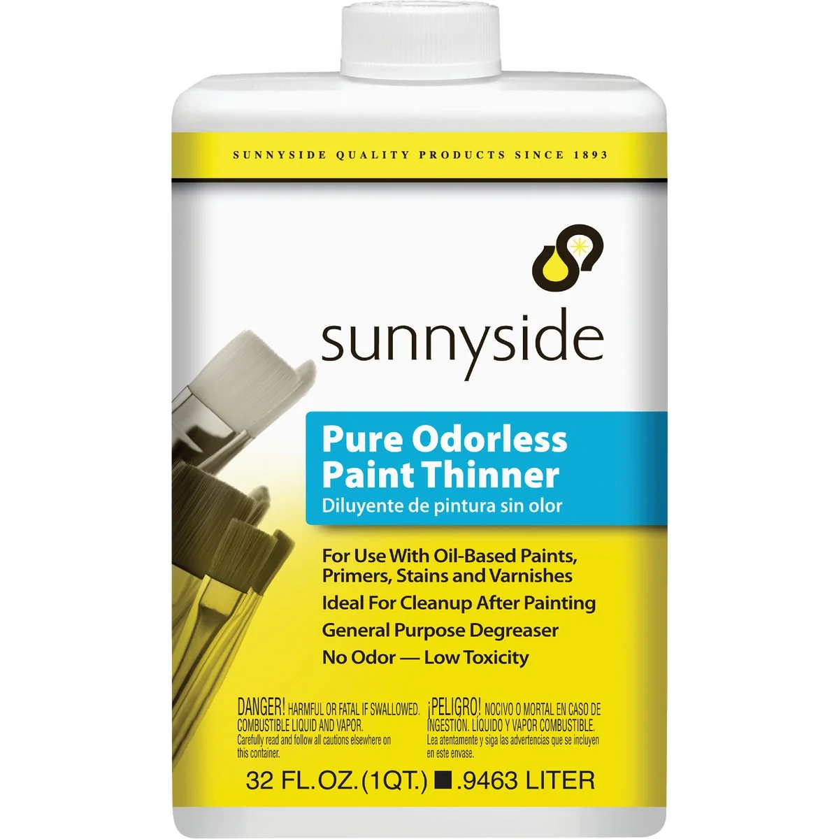 Carefully Designed Sunnyside 1 Quart Odorless Paint Thinner Smooth