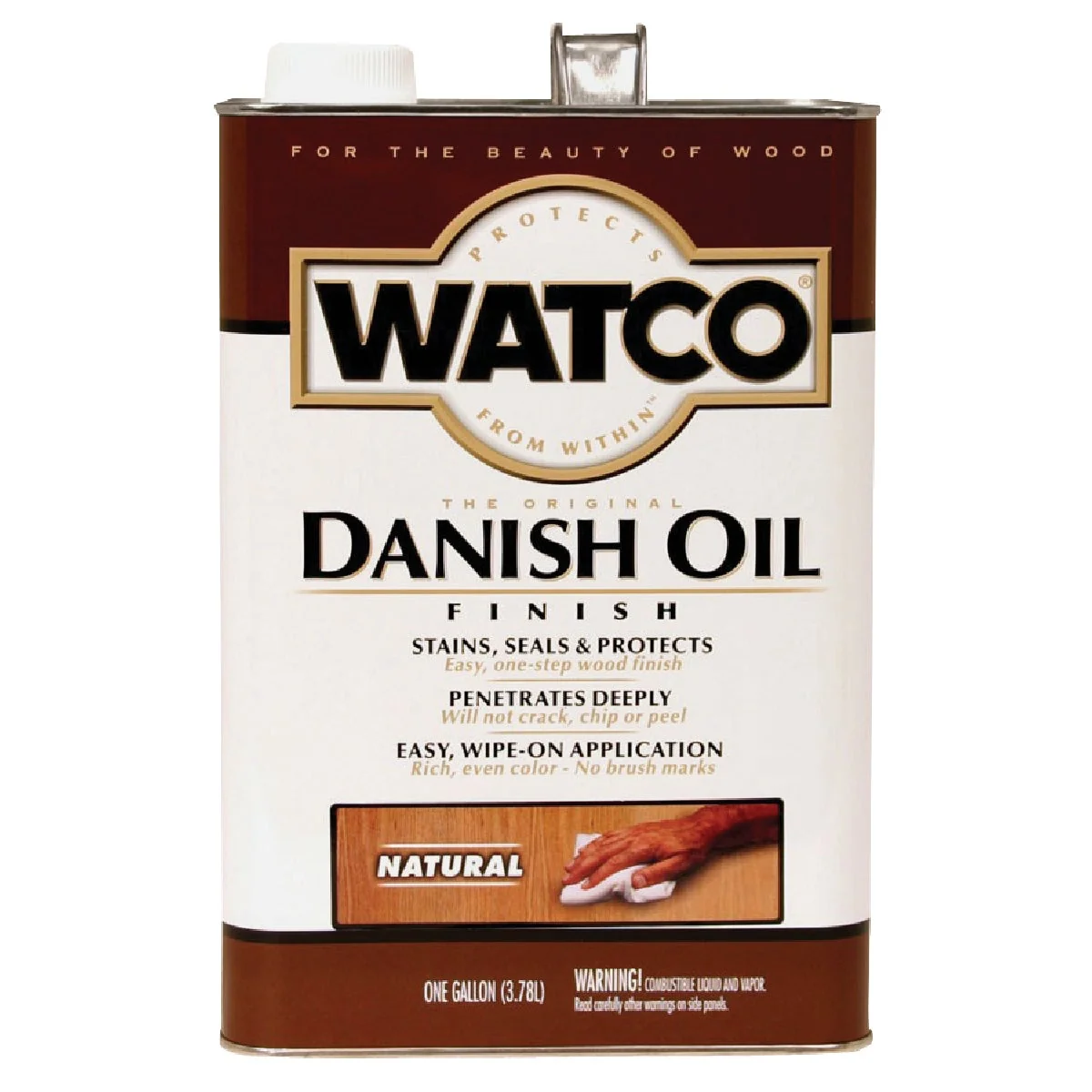 Sophisticated Watco Danish 1 Gal. VOC Compliant Natural Oil Finish Breathable