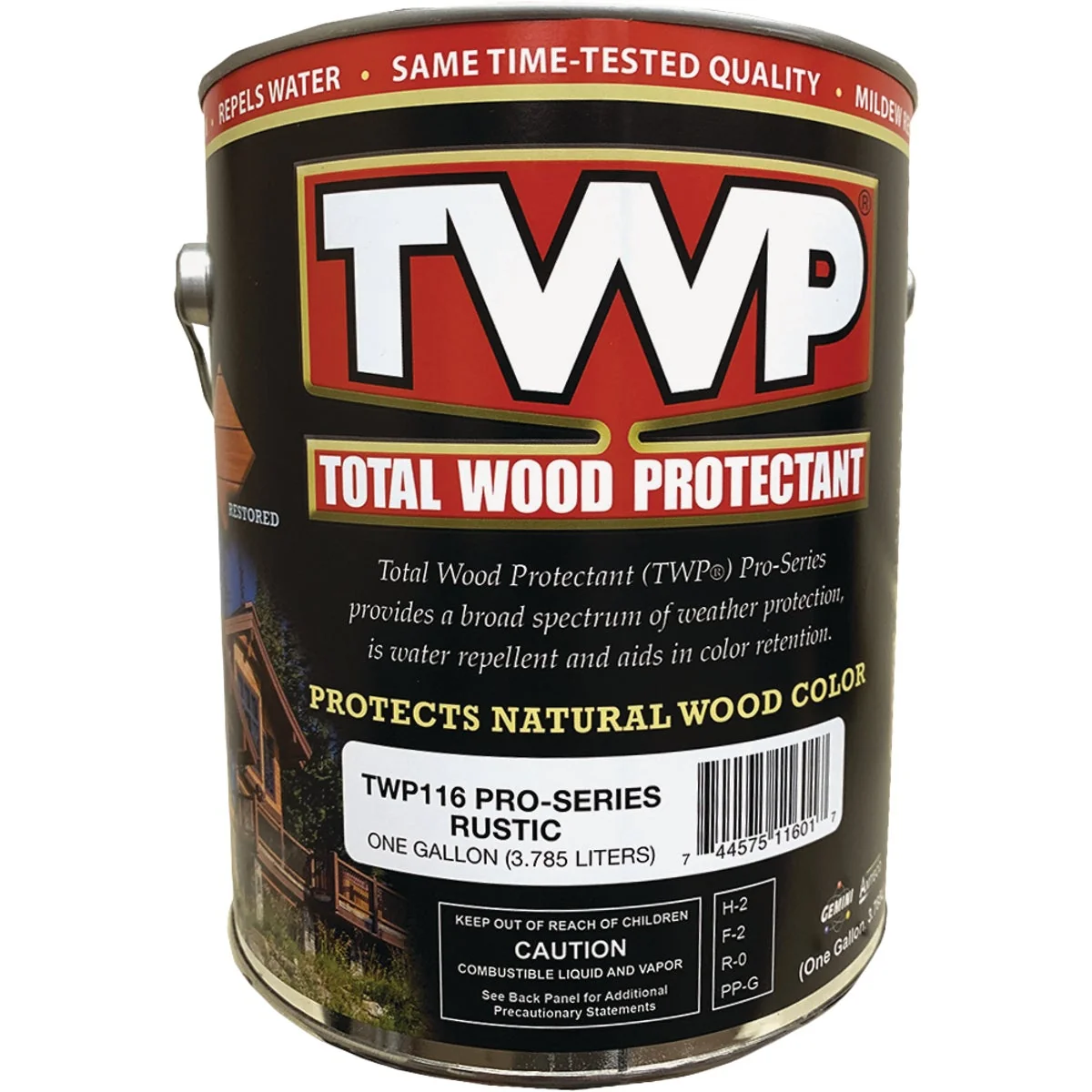 Trusted TWP100 Pro Series Semi-Transparent Wood Protectant Deck Stain Rustic 1 Gal. Top-Quality