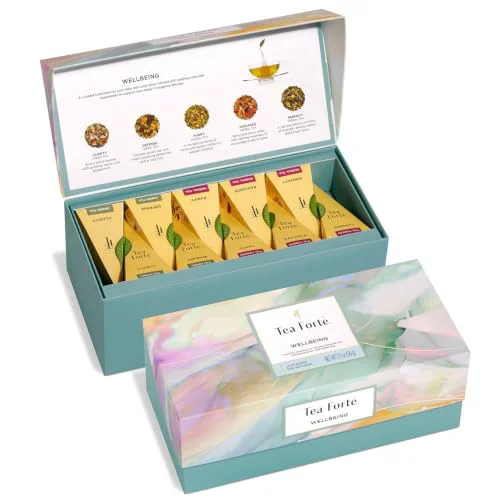 Convenient Tea Sampler 20 Pyramid Infuser Bags 20 Count User-Friendly