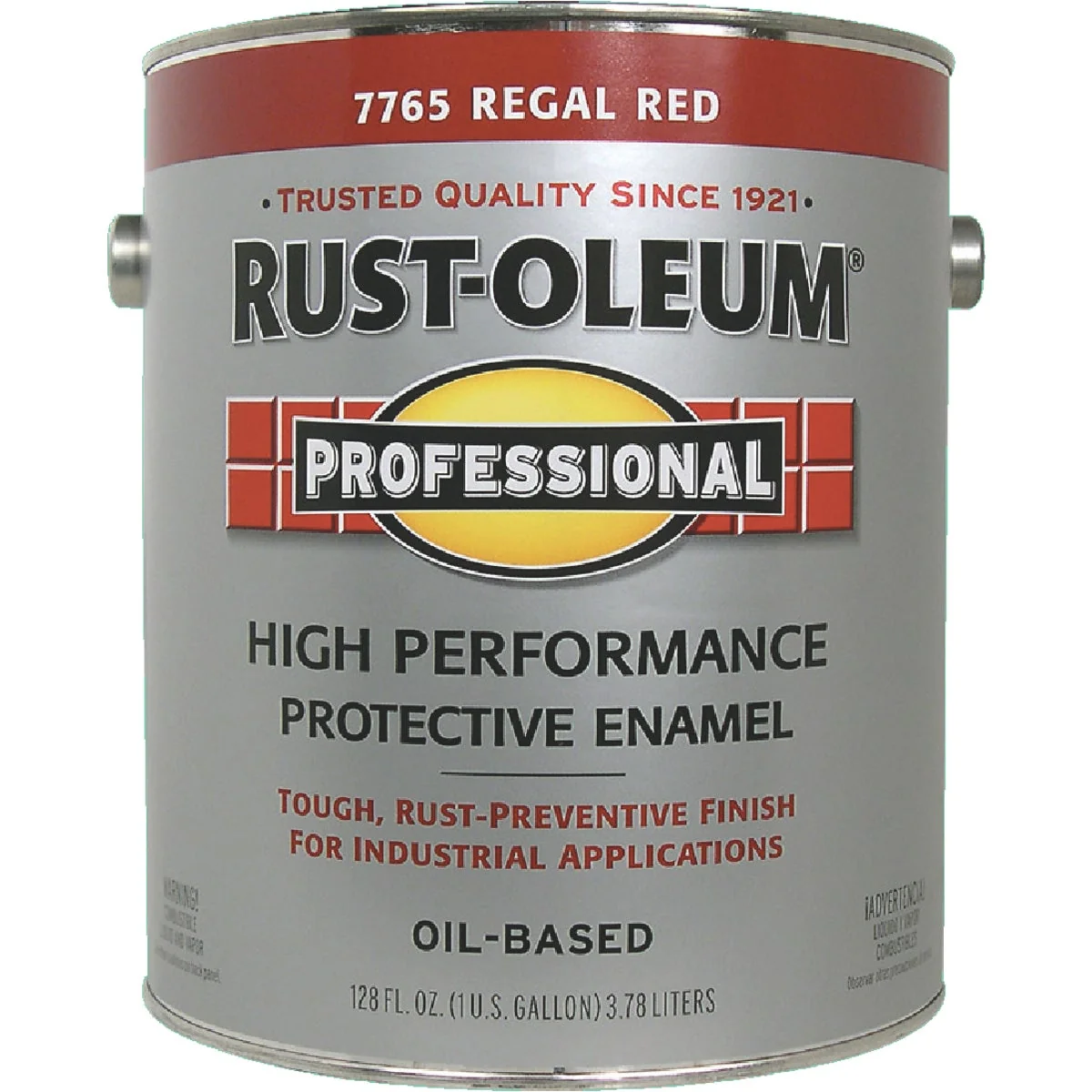 Sustainable Rust-Oleum Professional Oil-Based Gloss VOC Formula Rust Control Enamel Regal Red 1 Gal. Fashionable