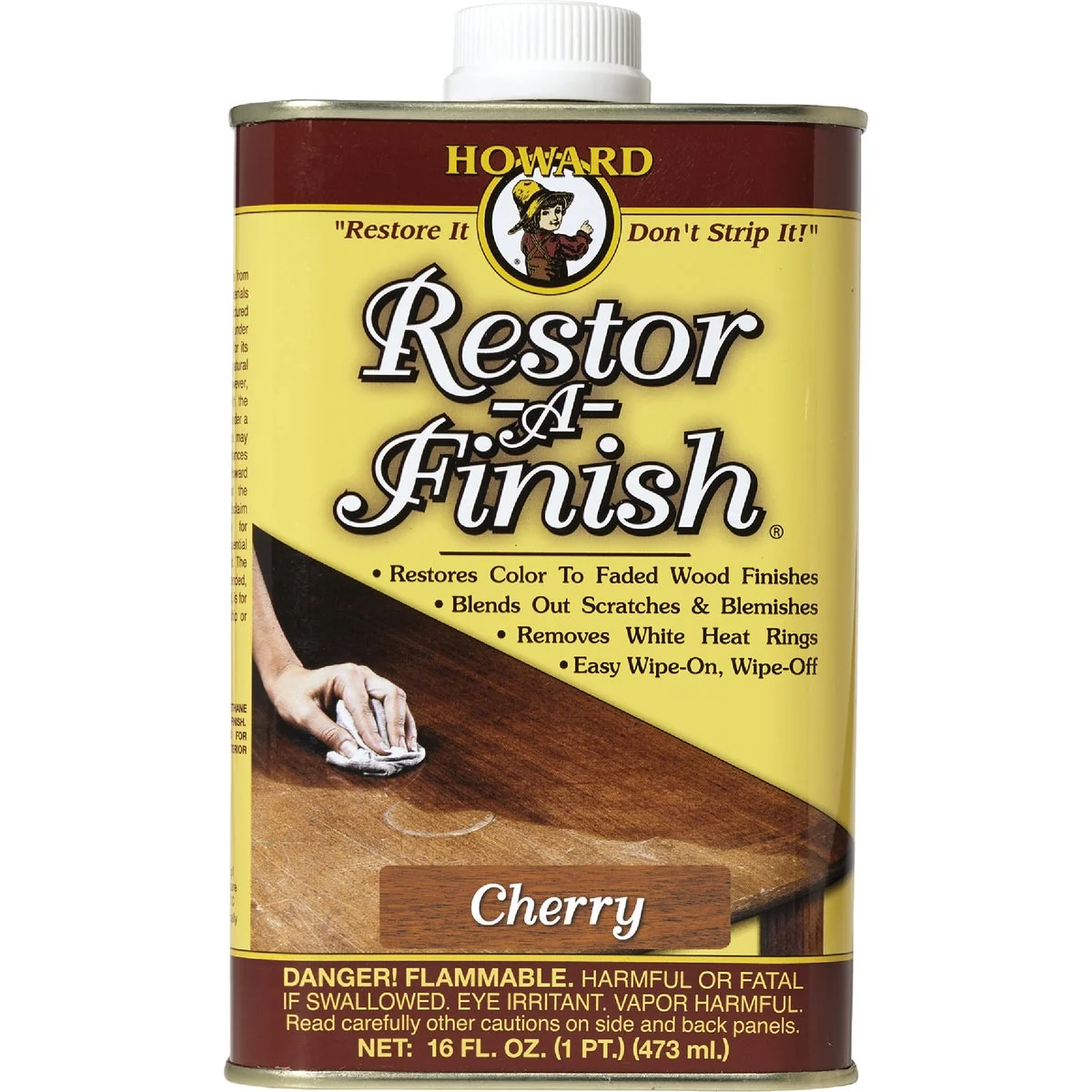 Traditional Howard Restor-A-Finish 16 Oz. Cherry Wood Finish Restorer Stylish