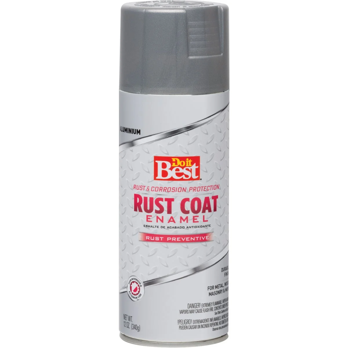 Modern Do it Rust Coat Gloss Aluminum 12 Oz. Anti-Rust Spray Paint Artisan