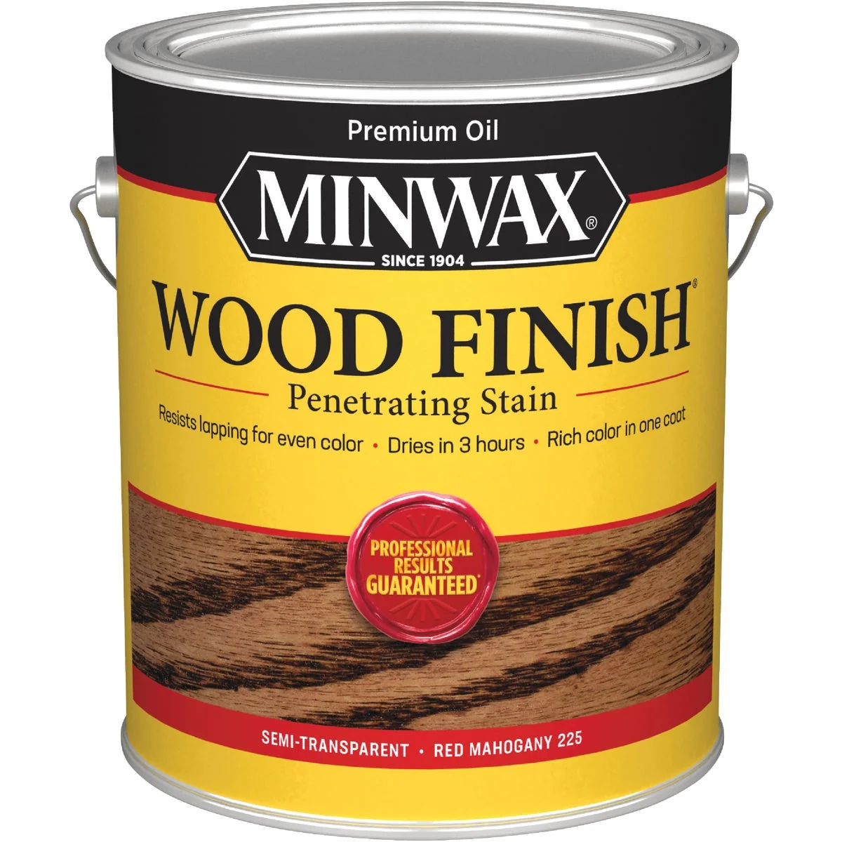 Reliable Minwax Wood Finish VOC Penetrating Stain Red Mahogany 1 Gal. Specialty