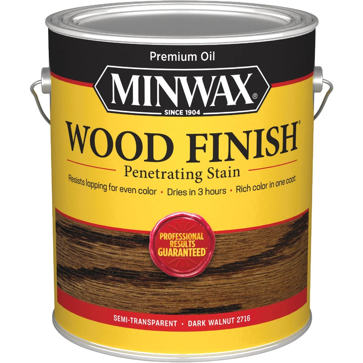 Prestigious Minwax Wood Finish VOC Penetrating Stain Dark Walnut 1 Gal. Reliable