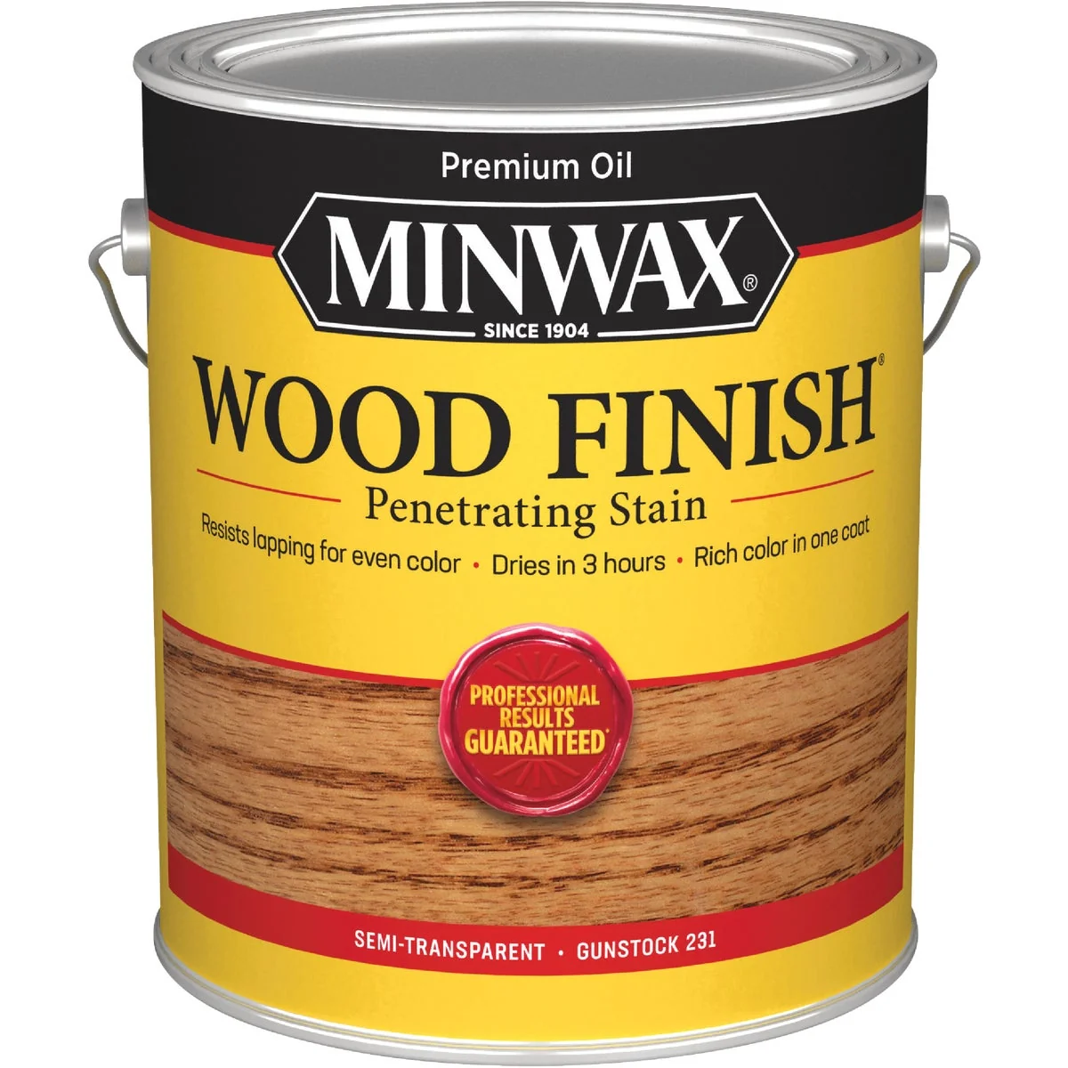 Enhanced Minwax Wood Finish VOC Penetrating Stain Gunstock 1 Gal. High-Quality