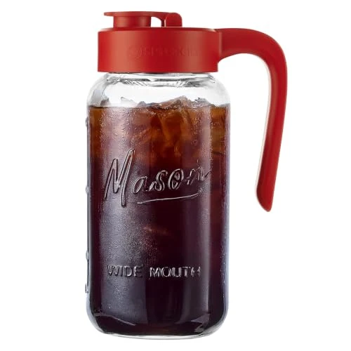 Sustainable Mason Jar Pitcher Safe