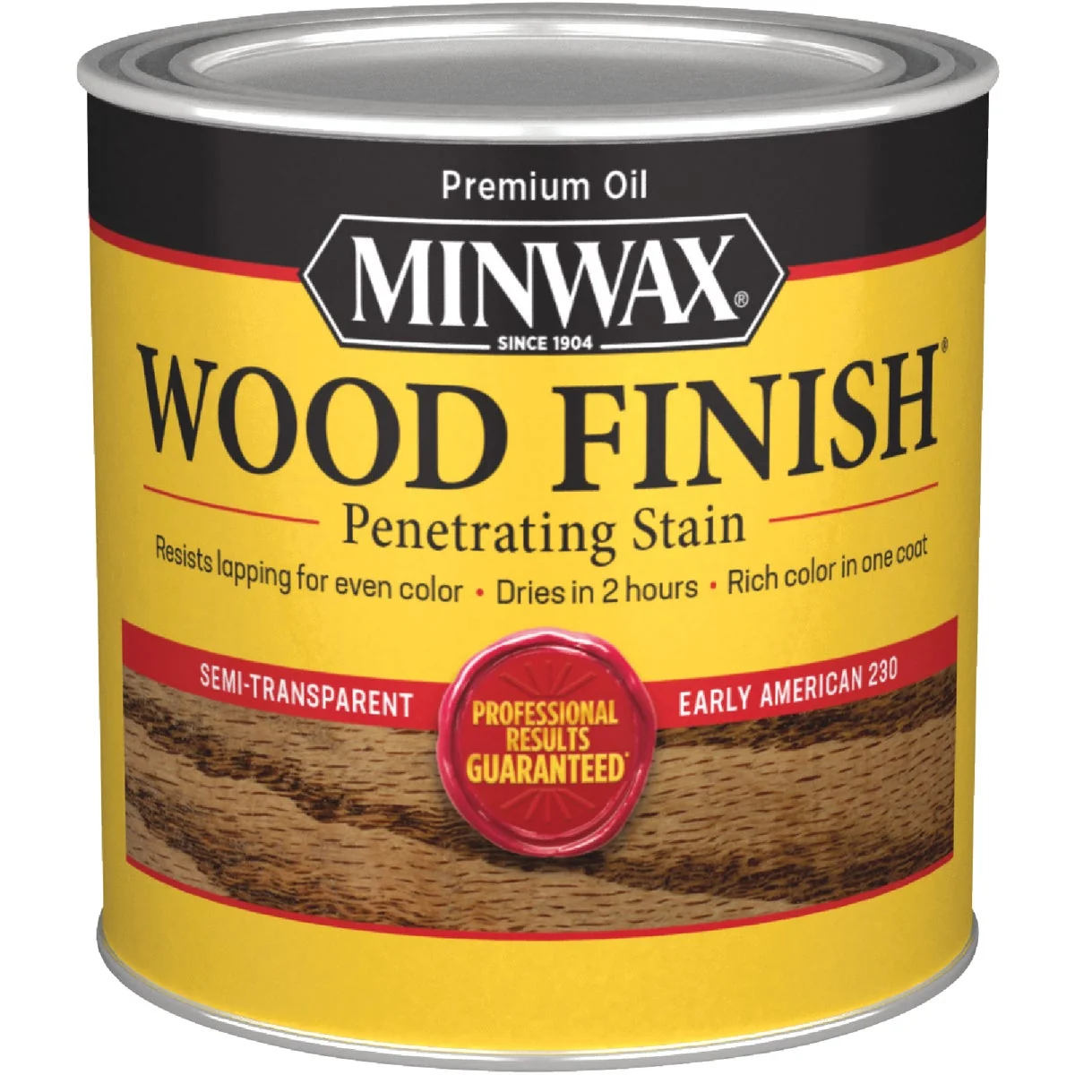 Practical Minwax Wood Finish Penetrating Stain Early American 1 2 Pt. Premium