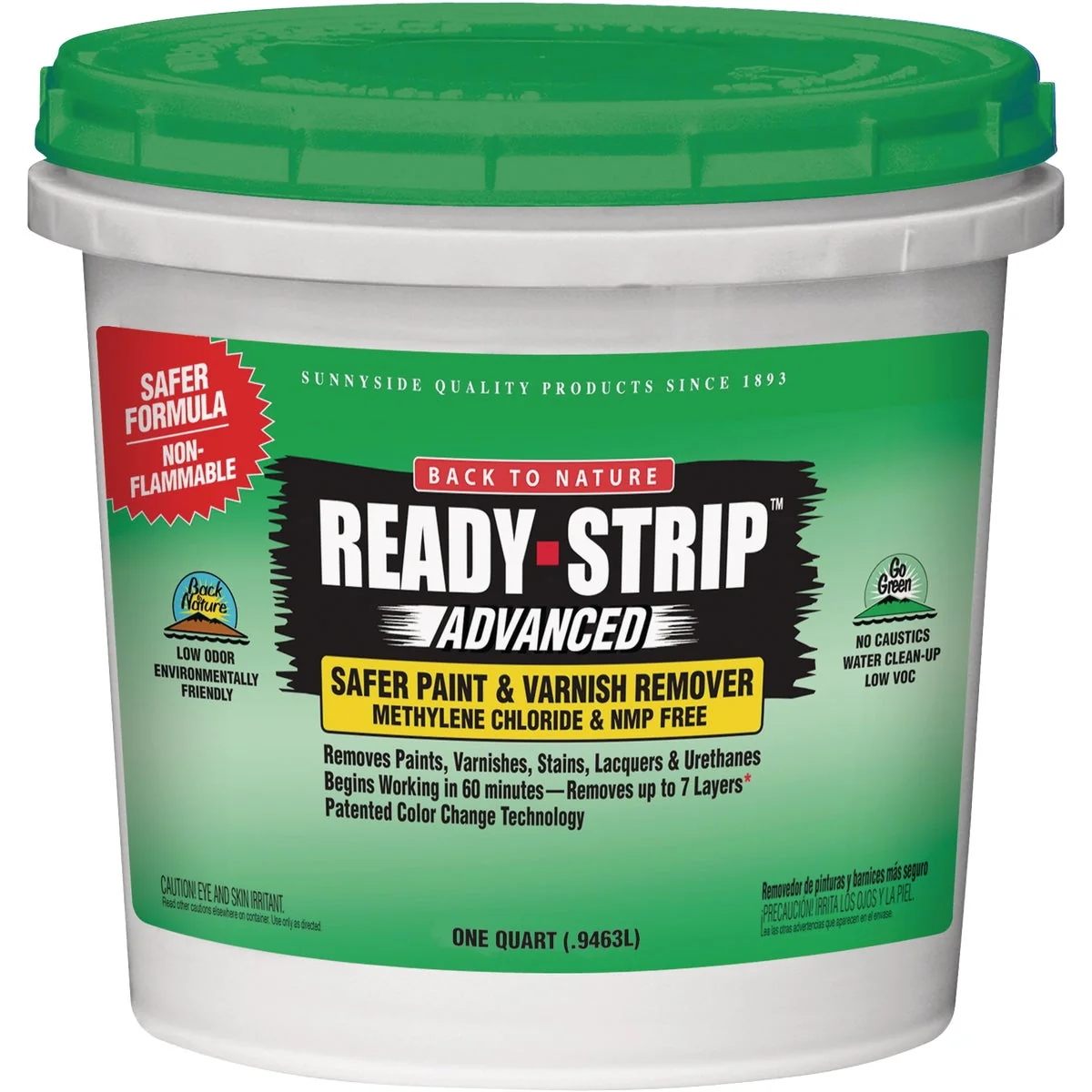 Expertly Made Back to Nature Ready Strip Advanced Quart Paint Varnish Remover Pure