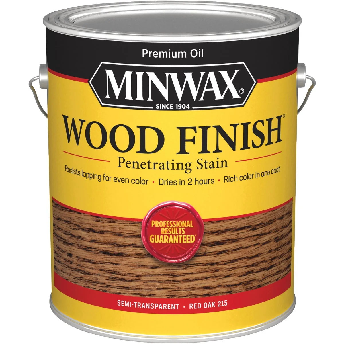 Reusable Minwax Wood Finish Penetrating Stain Red Oak 1 Gal. Enhanced
