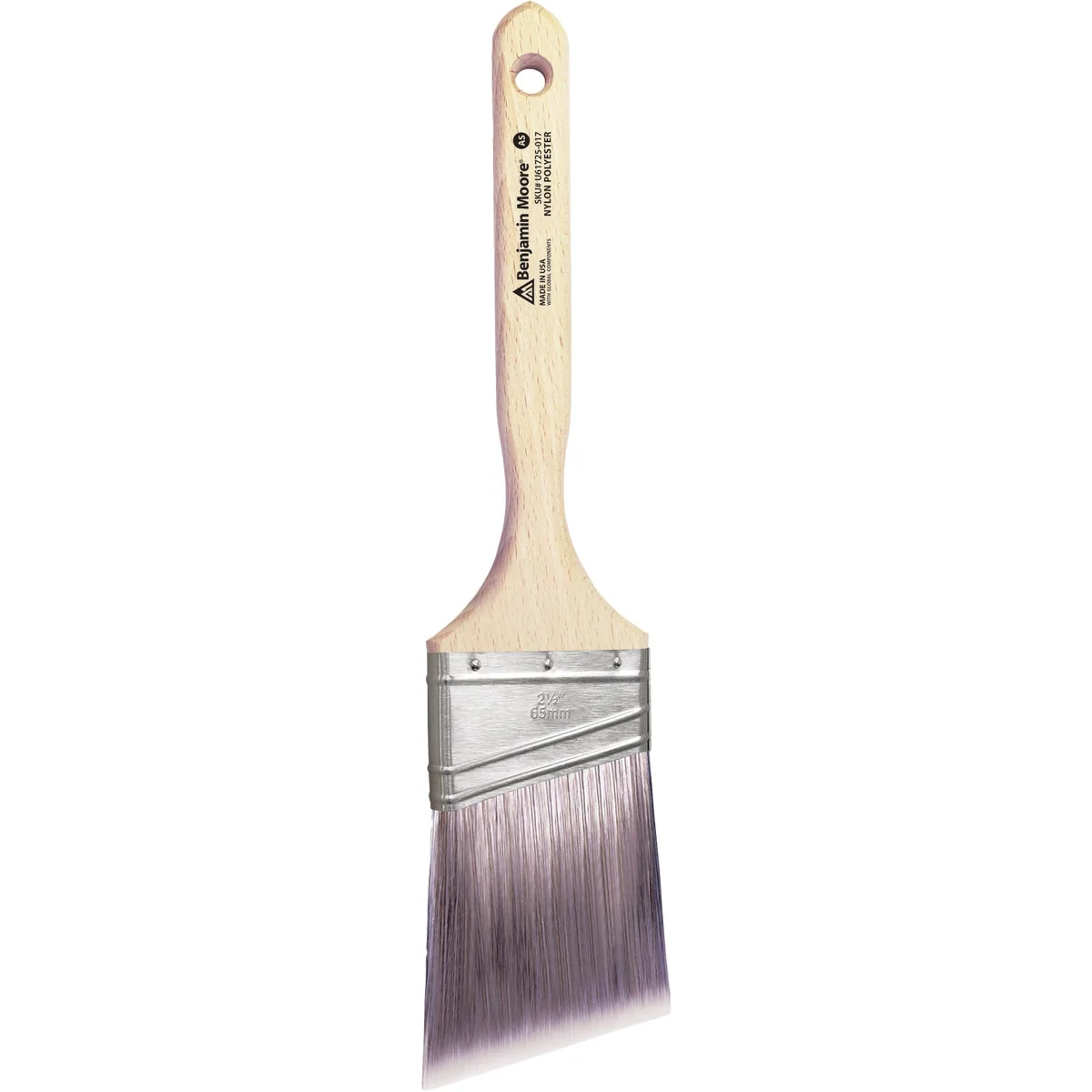 Fast Benjamin Moore 2.5 In. Firm Nylon Poly Angle Sash Brush Efficient
