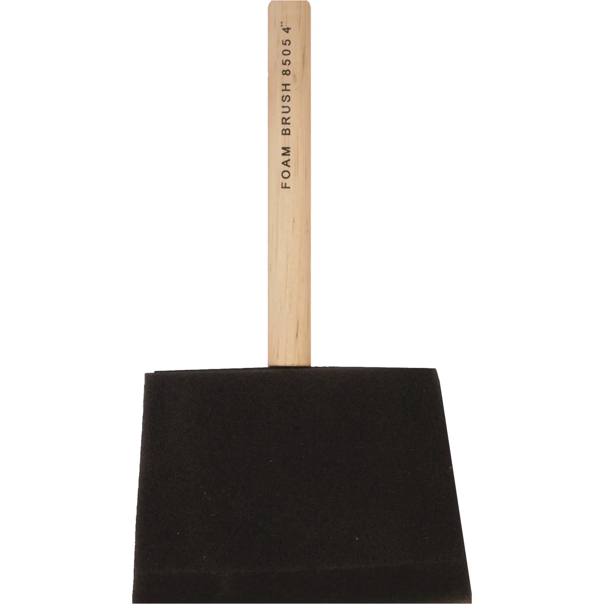 Organic Linzer Project Select 4 In. High Density Closed Cell Foam Brush with Wood Peg Handle Elite
