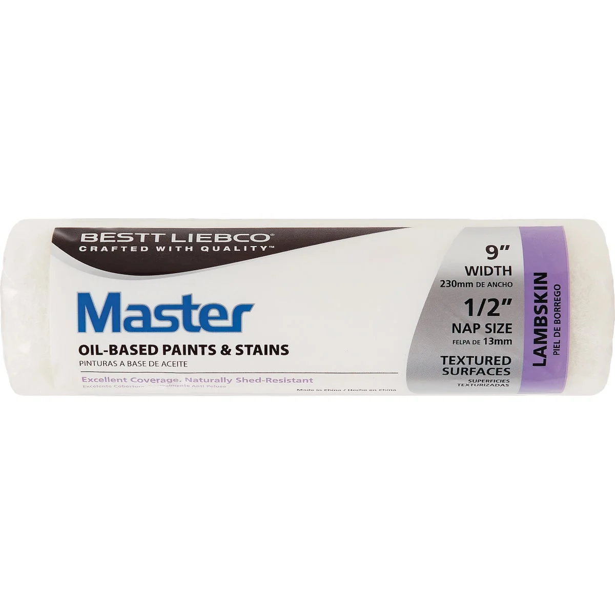 Elite Purdy t Liebco Master Lambskin 9 In. x 1 2 In. Lambskin Roller Cover Superior