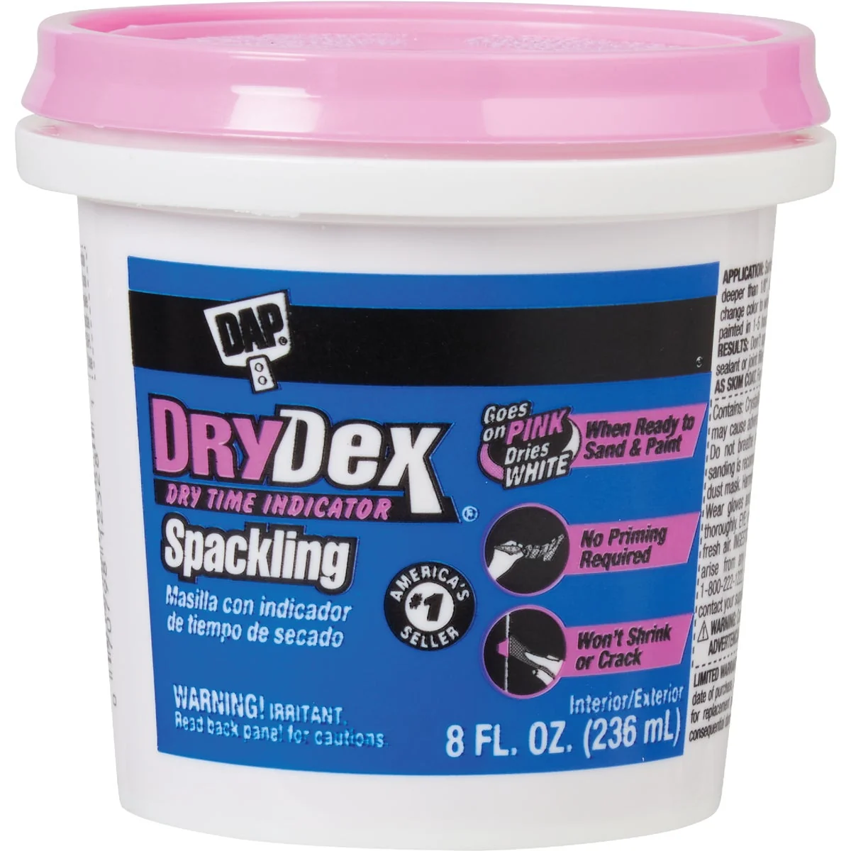 Minimalist DAP Drydex 1 2 Pt. General Purpose Acrylic Spackling Classic