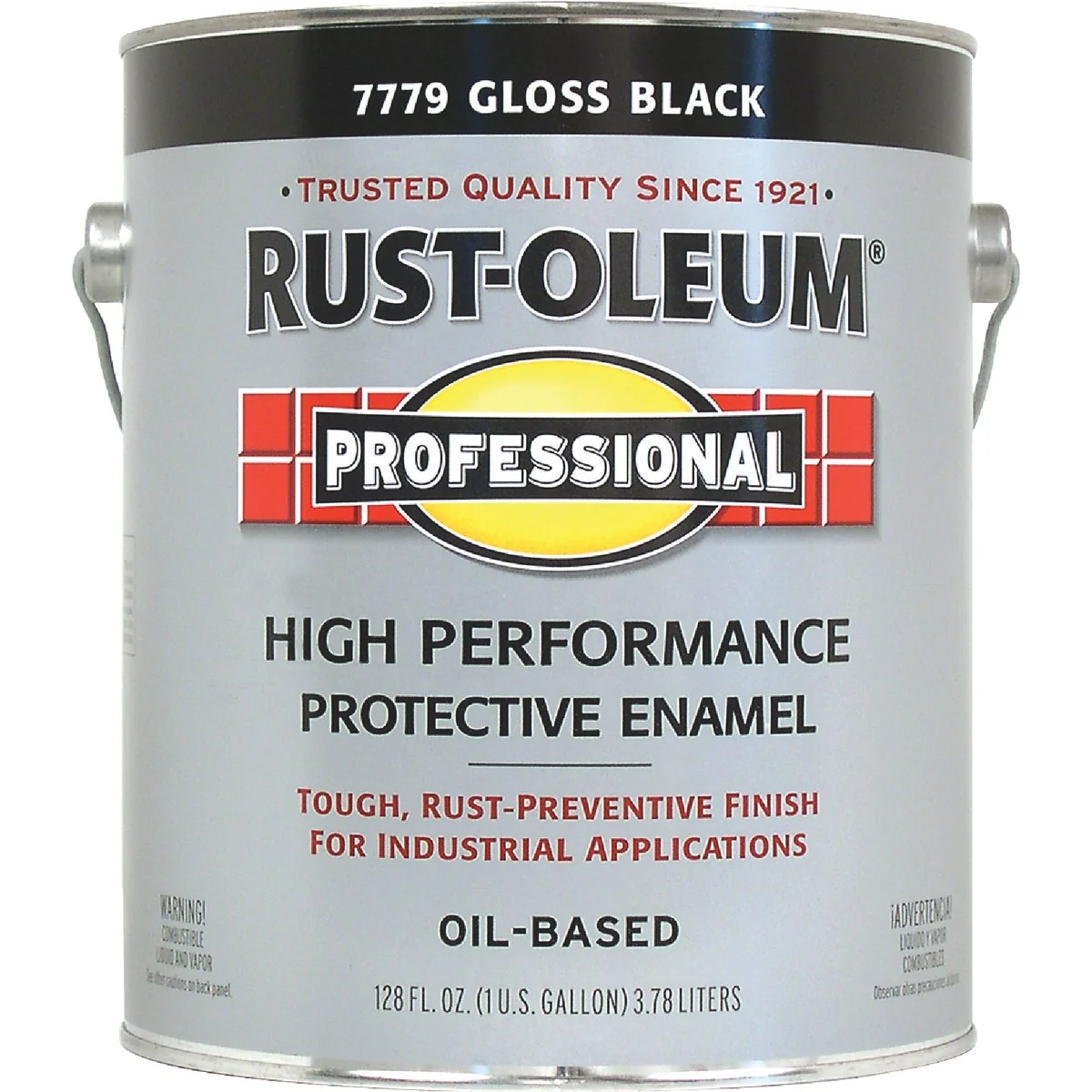 Top-Quality Rust-Oleum Professional Oil-Based Gloss VOC Formula Rust Control Enamel Black 1 Gal. Eco-Friendly