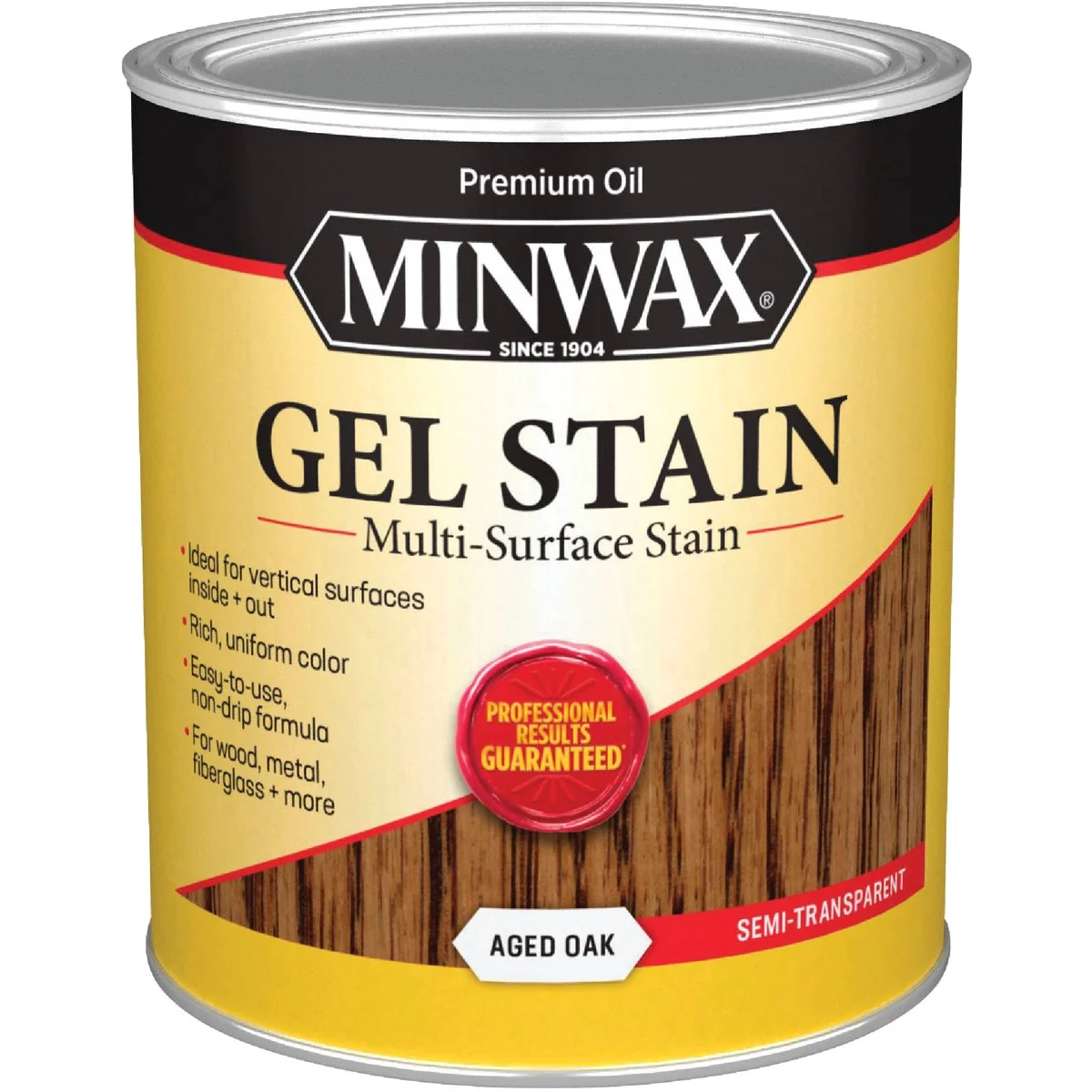 Convenient Minwax Gel Stain Aged Oak 1 Qt. Reliable