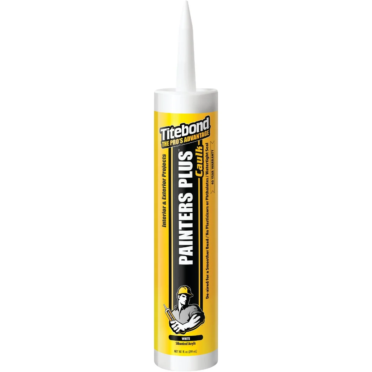 Classic Titebond Painter's Plus 10.1 Oz. Clear Acrylic Caulk Solid