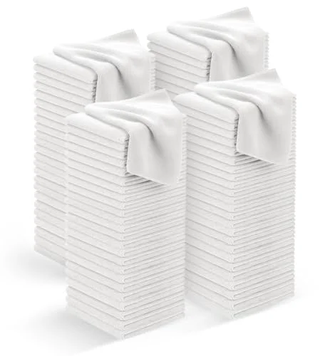 Next-Generation Microfiber Cleaning Cloths 100 Count Certified