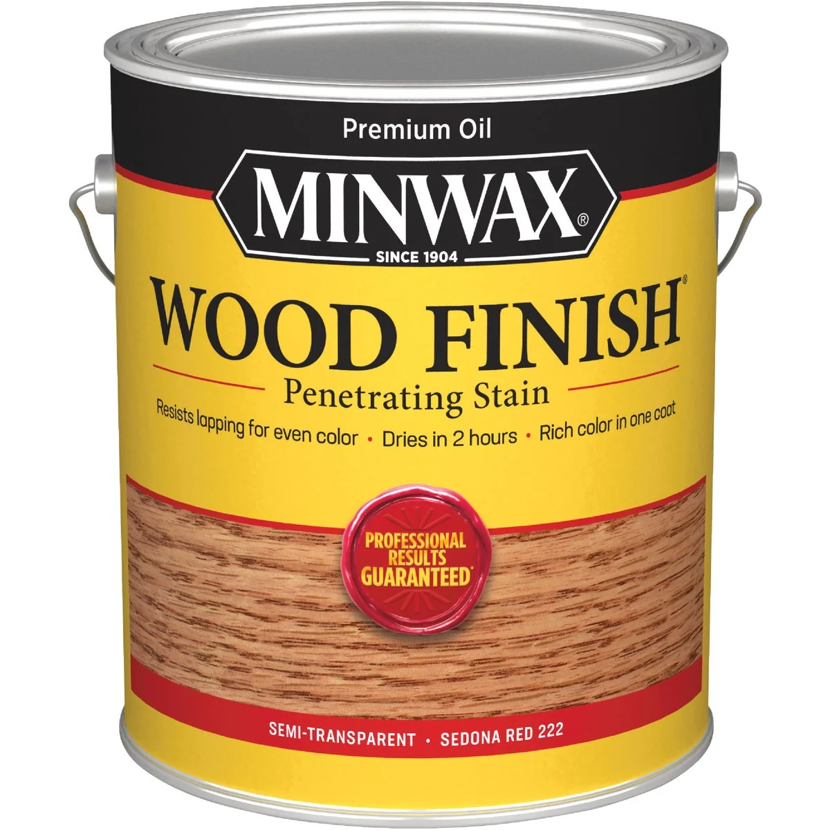 Quality Minwax Wood Finish Penetrating Stain Sedona Red 1 Gal. Fine Crafted