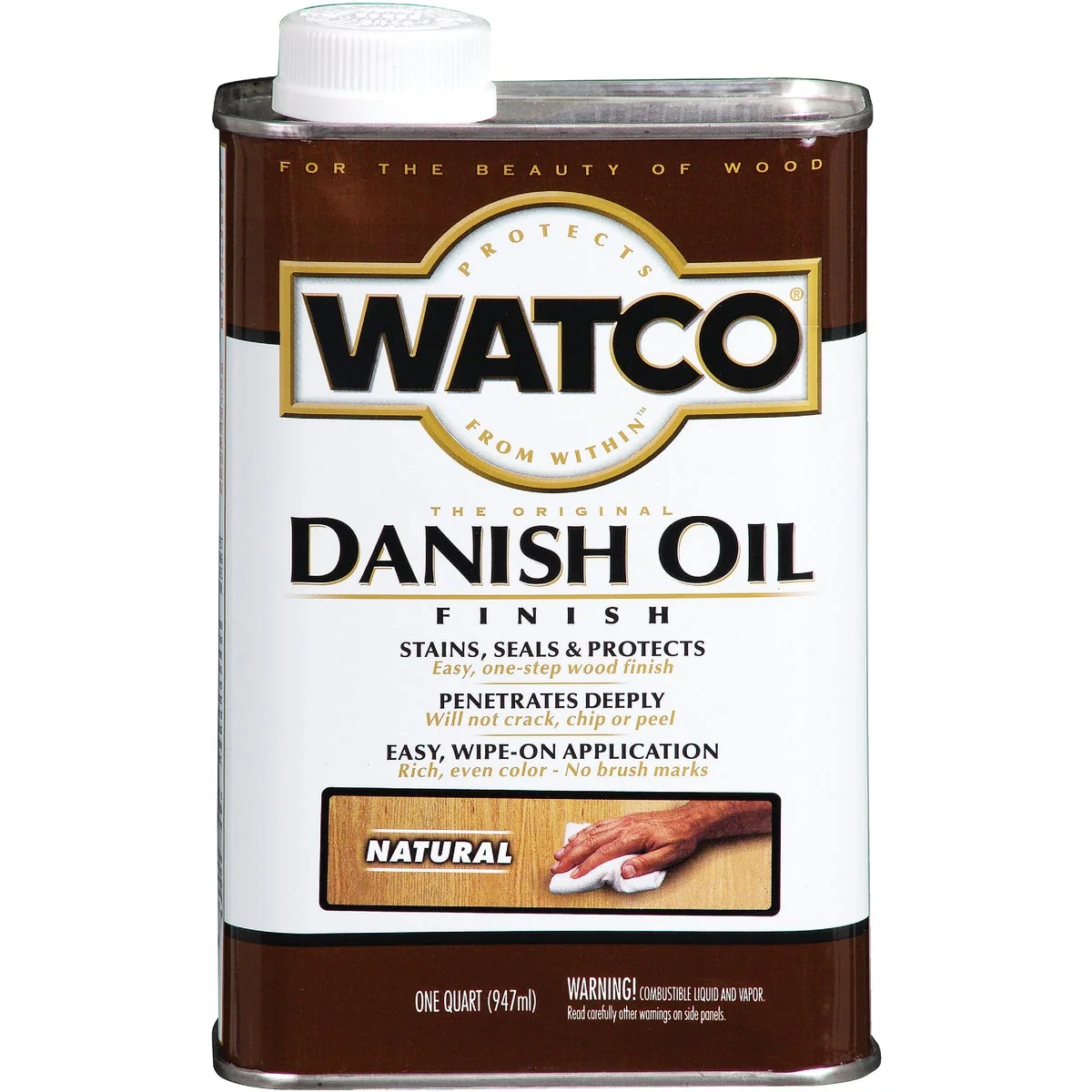 Top-Quality Watco Danish 1 Qt. Natural Oil Finish Enhanced