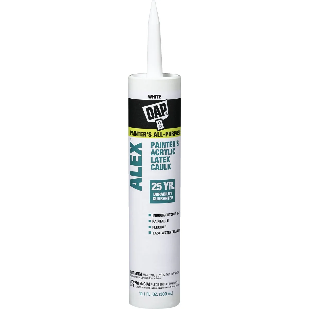 Certified Dap Alex 10.1 Oz. White Painter's Acrylic Latex Caulk Dependable