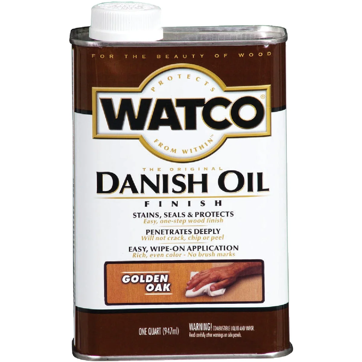 User-Friendly Watco Danish 1 Qt. Golden Oak Oil Finish Traditional