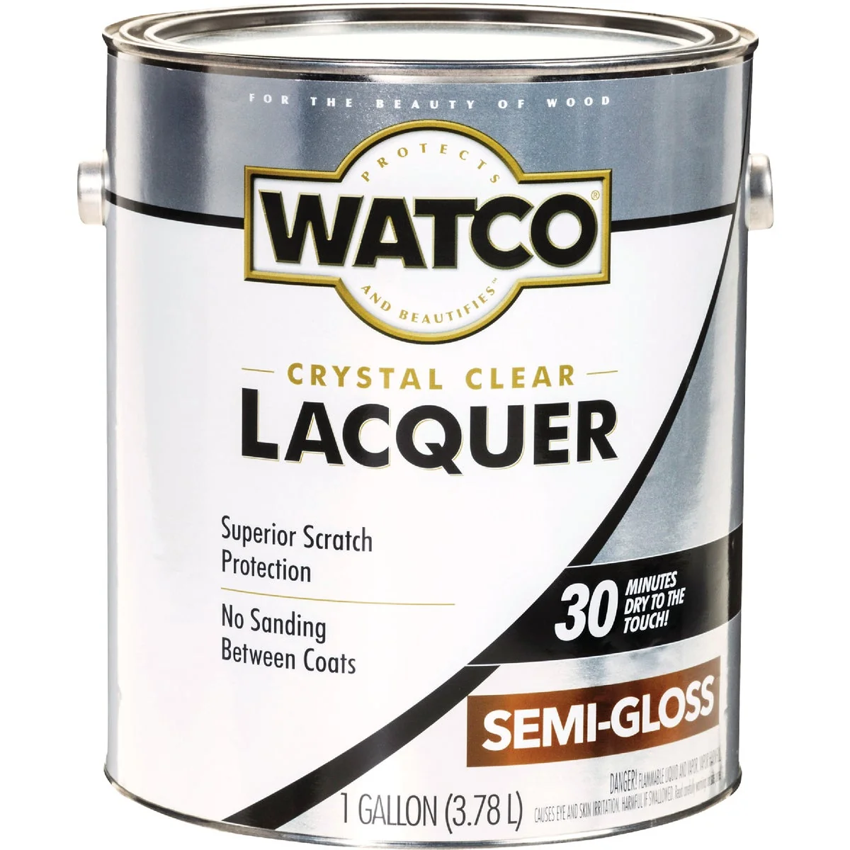 Dependable Watco Clear Semi-Gloss Gallon 350 Sq. Ft. Gal. Lacquer Casual