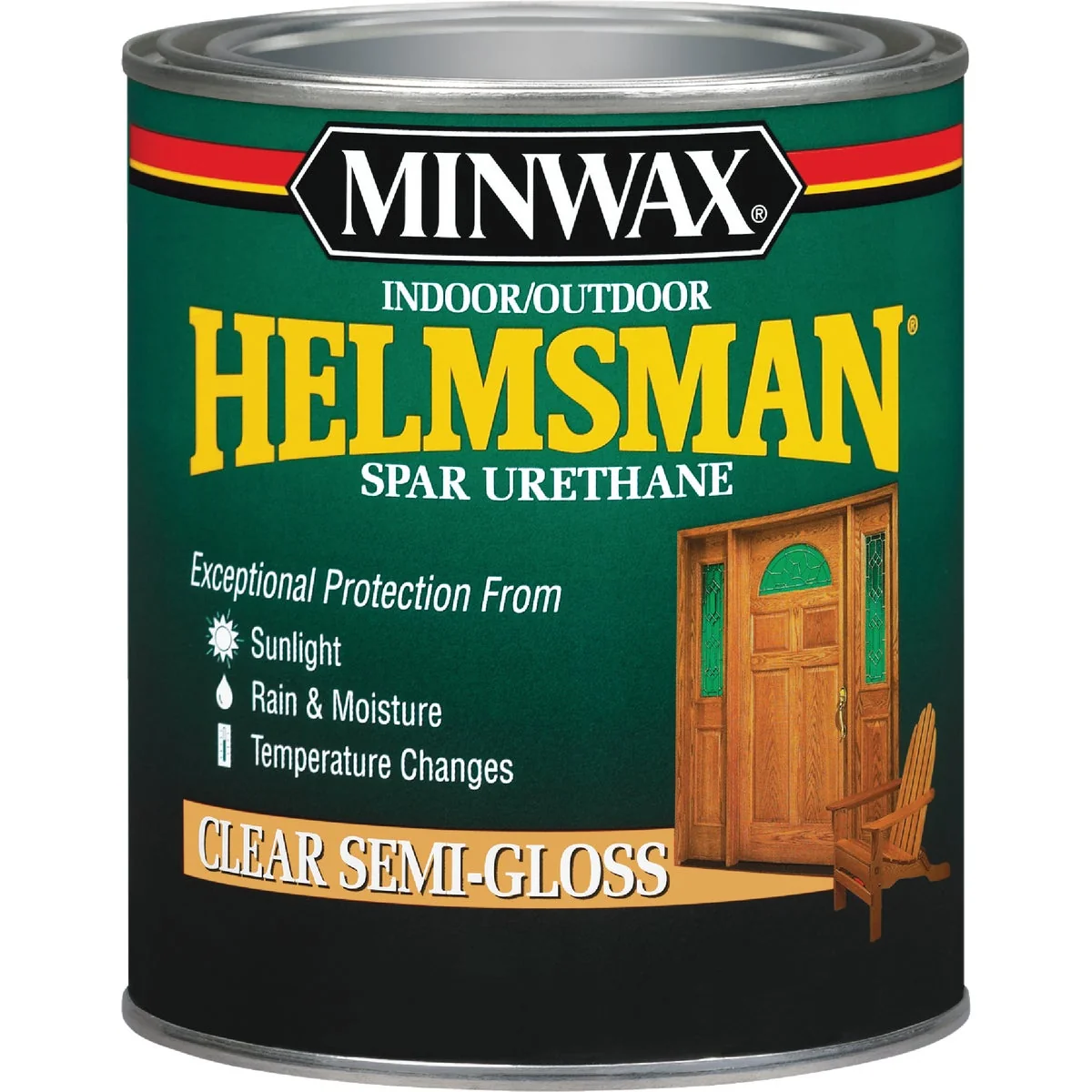 Sustainable Minwax Helmsman Semi-Gloss Clear Spar Urethane 1 Qt. Contemporary