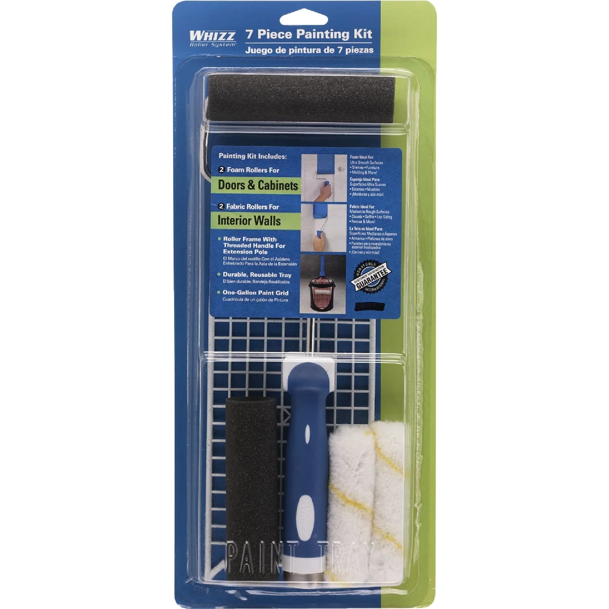 Fine Crafted Whizz 4 In. x 1 2 In. Microfiber Trim Roller Kit Trendy