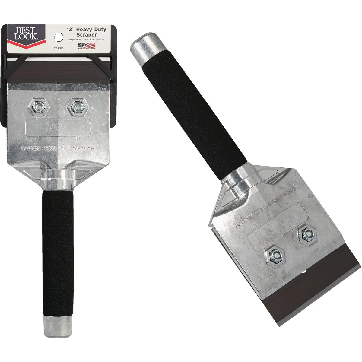 Trendy Look 12 In. Handle Heavy Duty Scraper Original Design