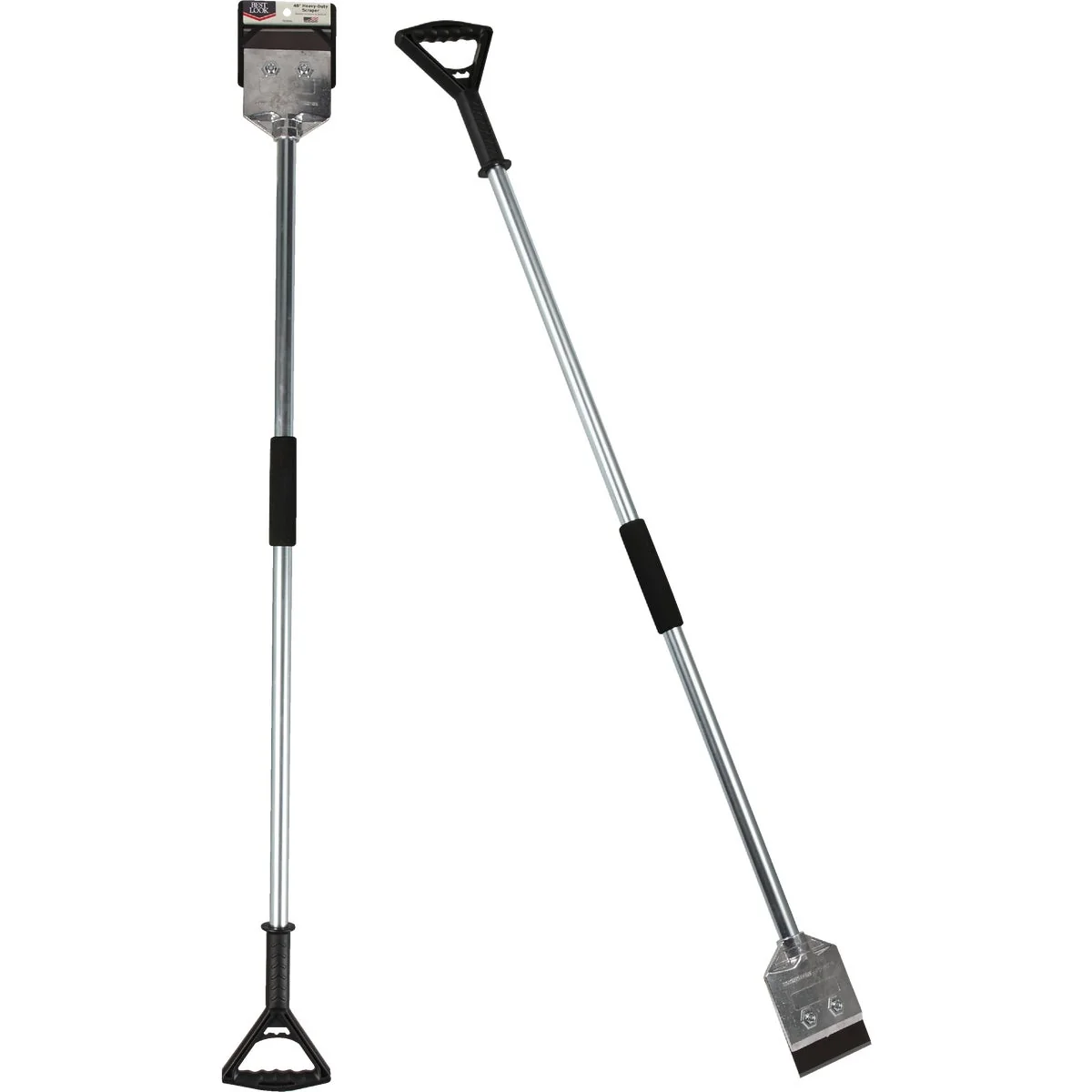 Trusted Look 48 In. Handle Heavy Duty Scraper Pure