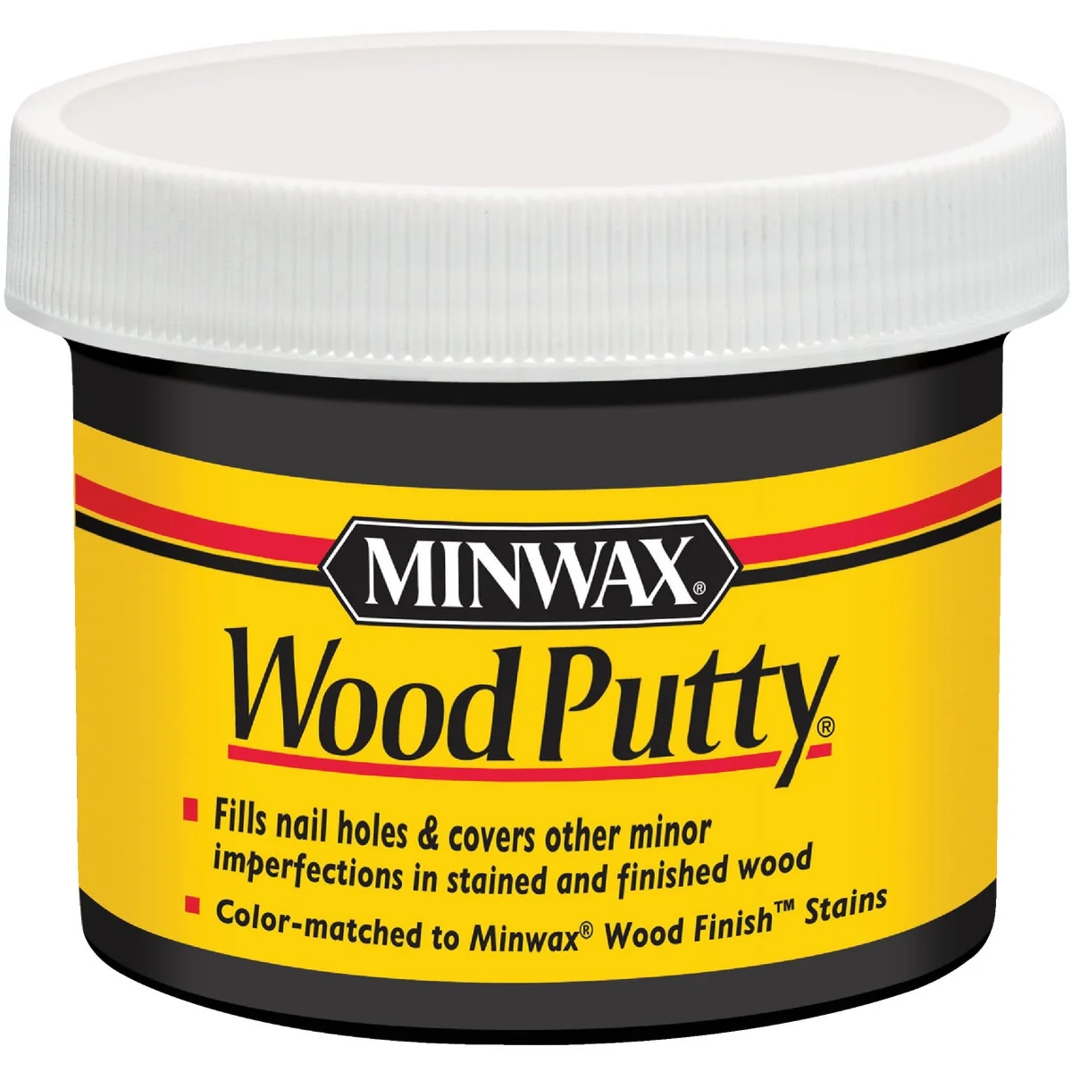 Solid Minwax 3.75 Oz. Ebony Wood Putty Relaxed