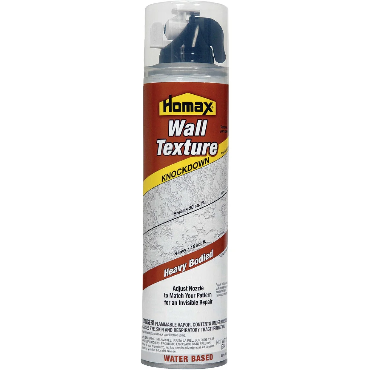 Convenient Homax Knockdown White 10 Oz. Spray Texture Long-Lasting