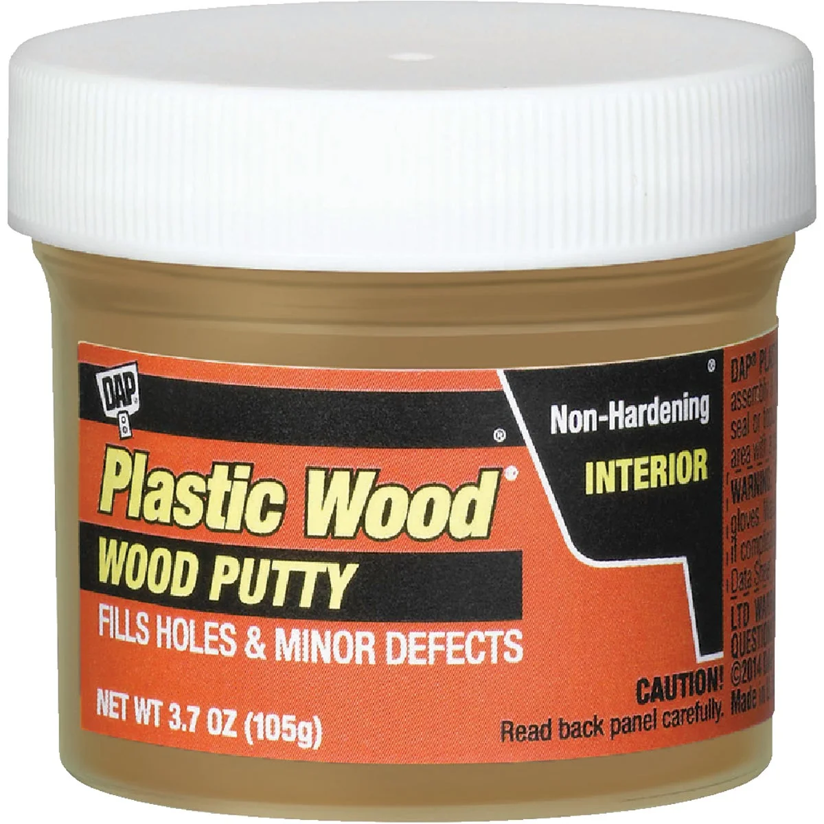 Solid DAP Plastic Wood 3.7 Oz. Natural Pine Wood Putty Prestigious
