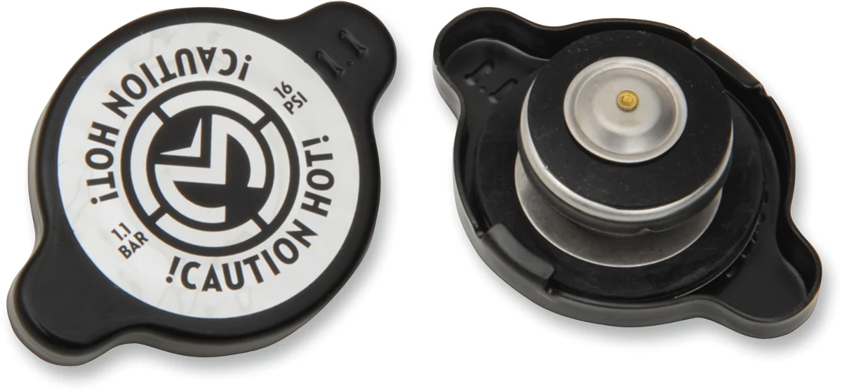Optimized MOOSE RACING Stock Radiator Cap - Black - 1.1 Bar 212-1112 Casual