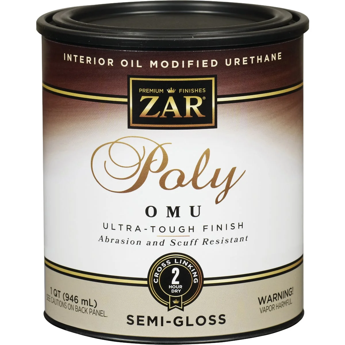 User-Friendly ZAR Semi-Gloss Ultra Max Interior Polyurethane 1 Qt. Pure
