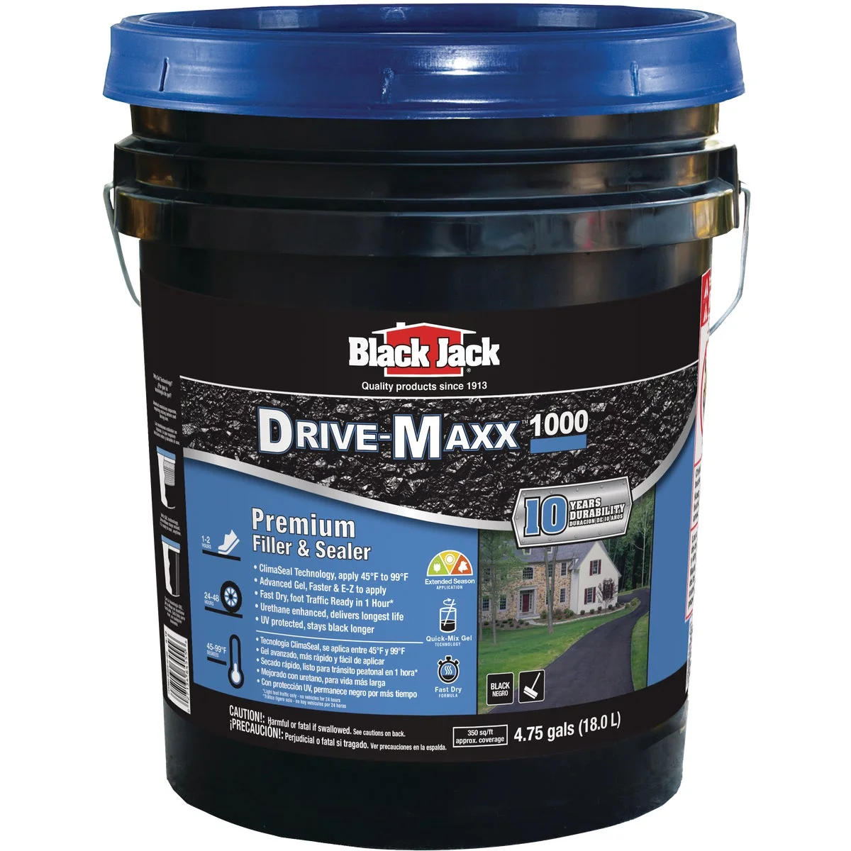 First-Class Black Jack Drive-Maxx 1000 5 Gal. 10 Yr. Fast Dry Filler and Sealer Fashionable